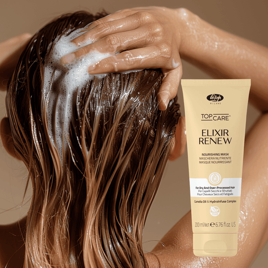 Mască hidratare și reparare, Elixir Renew, Lisap Milano, 200 ml