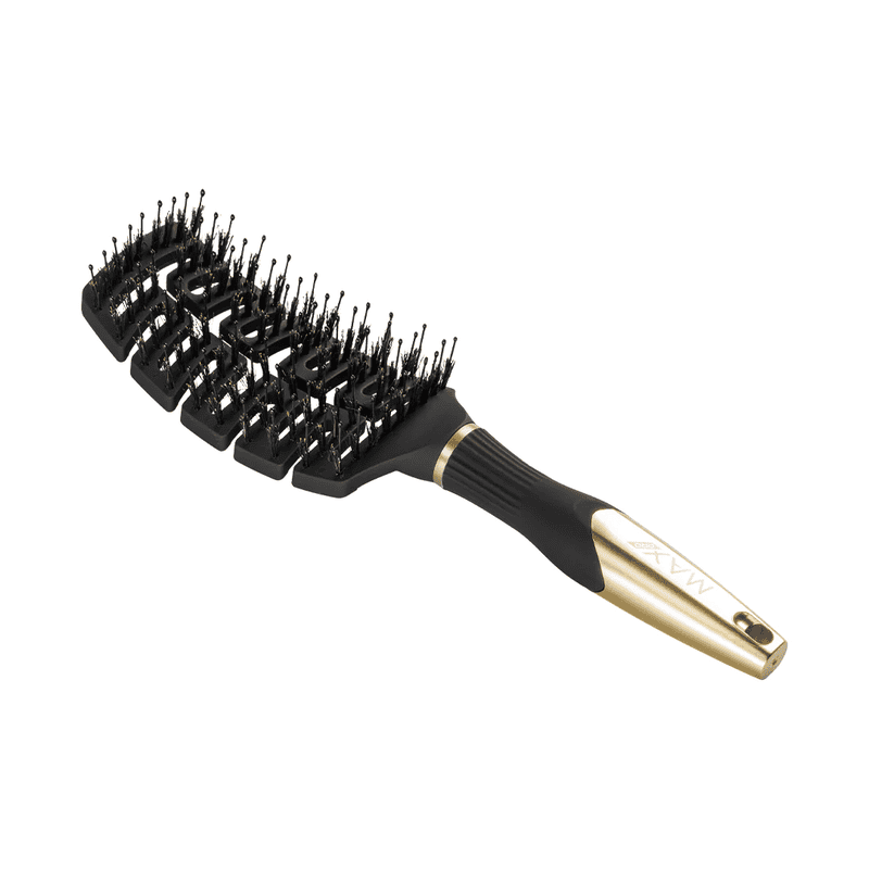 PERIE PENTRU DESCURCAREA PARULUI, fINGER BRUSH GOLD, MAXPRO