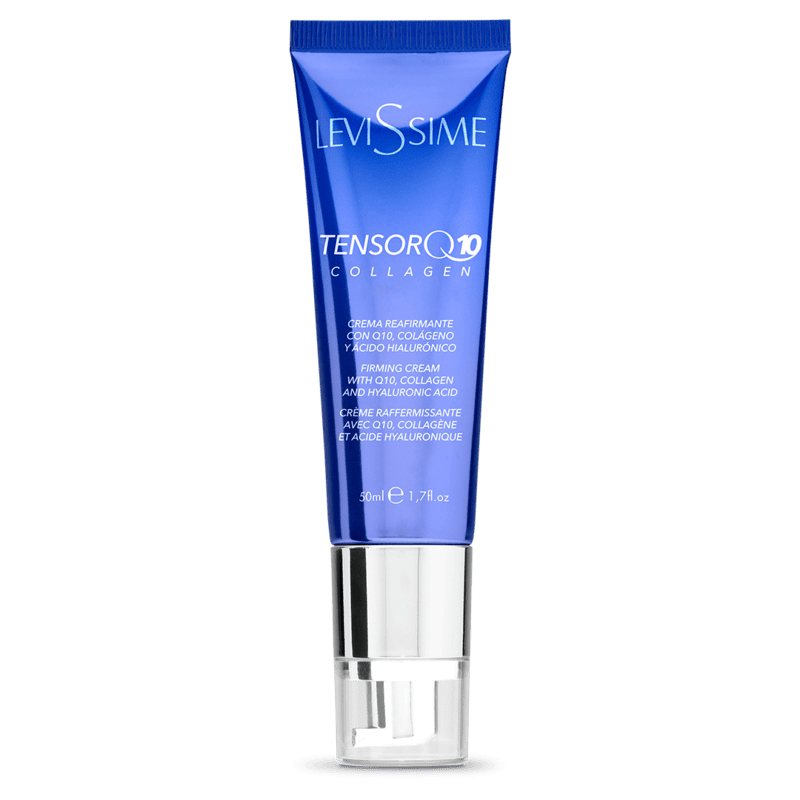 CREMA CU COLAGEN SI ACID HIALURONIC, TENSOR Q10, LEVISSIME, 50ML