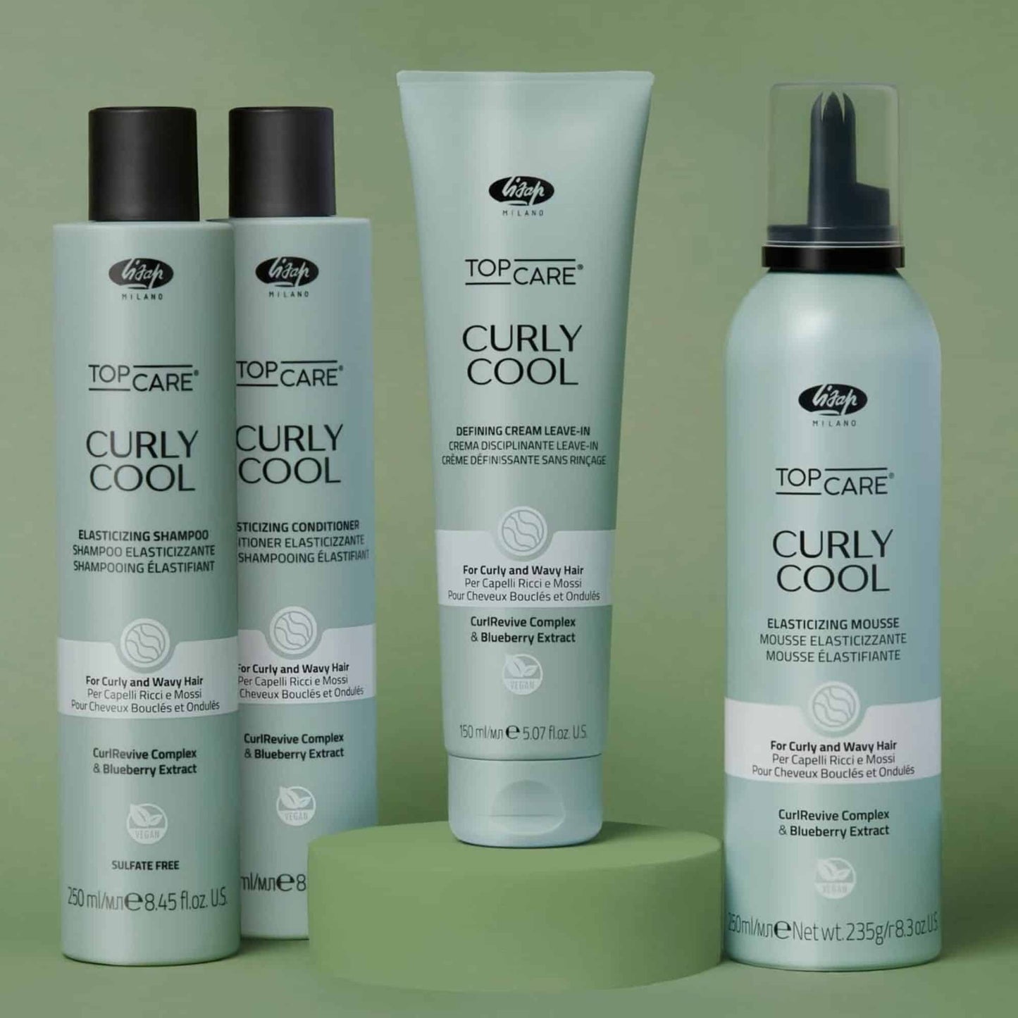 Balsam pentru păr ondulat, Curly Cool, Top Care, Lisap Milano, 1000 ml