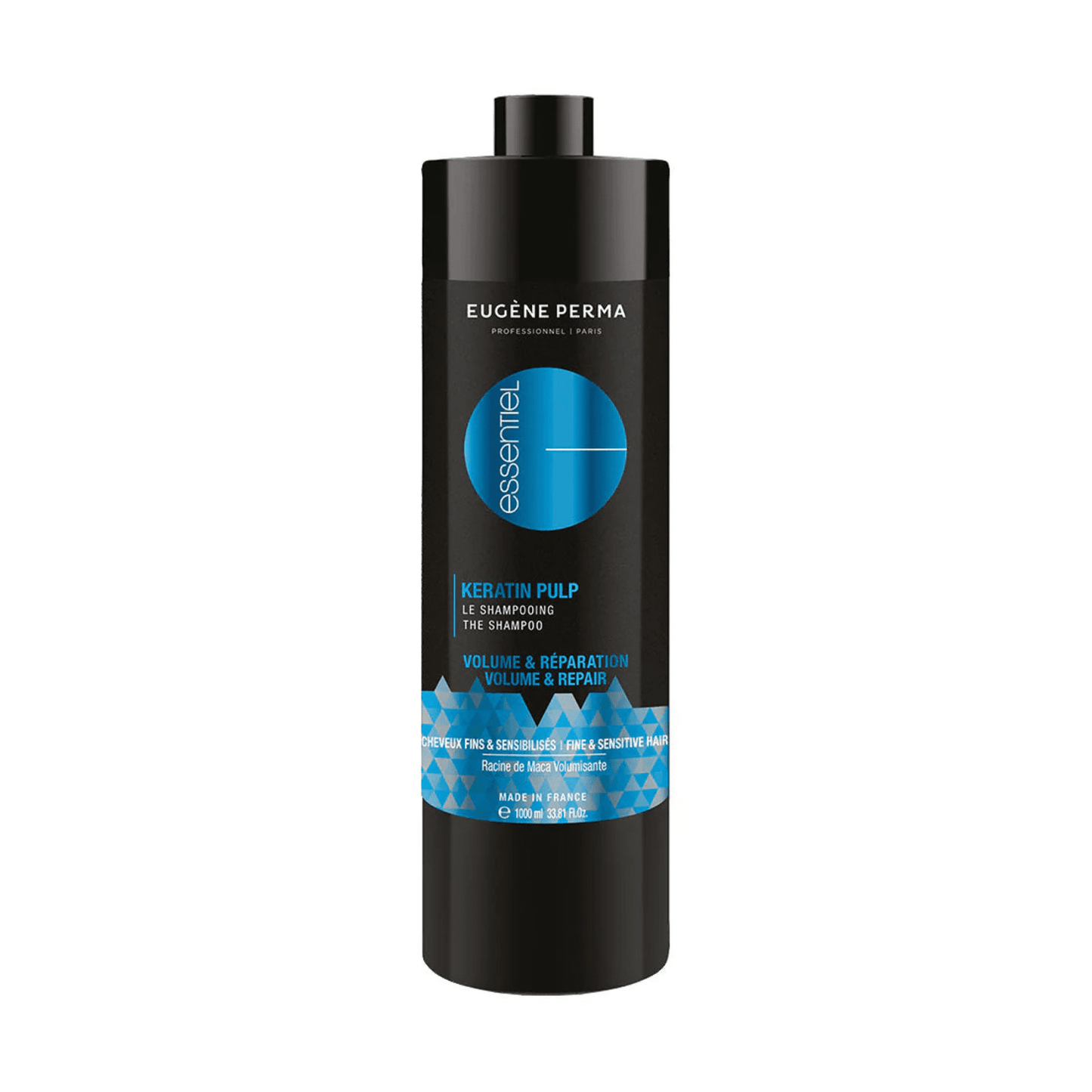 Șampon pentru volum, Essentiel Keratin Pulp, Eugene Perma, 1000 ml