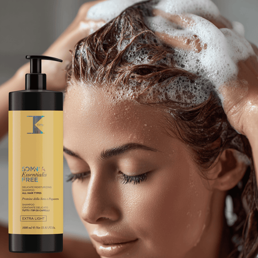 Șampon fara sulfati, Essentialis Shampoo, K-Time, 1000 ml