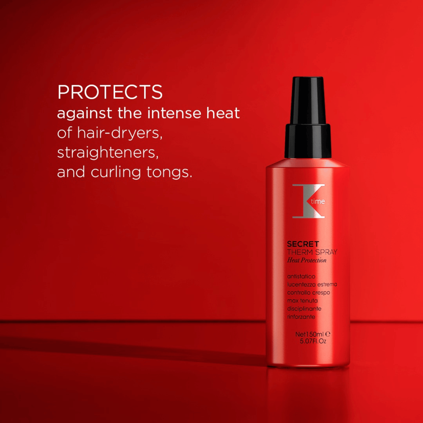 Spray protecție termică, Secret Therm Spray, K-Time,150 ml