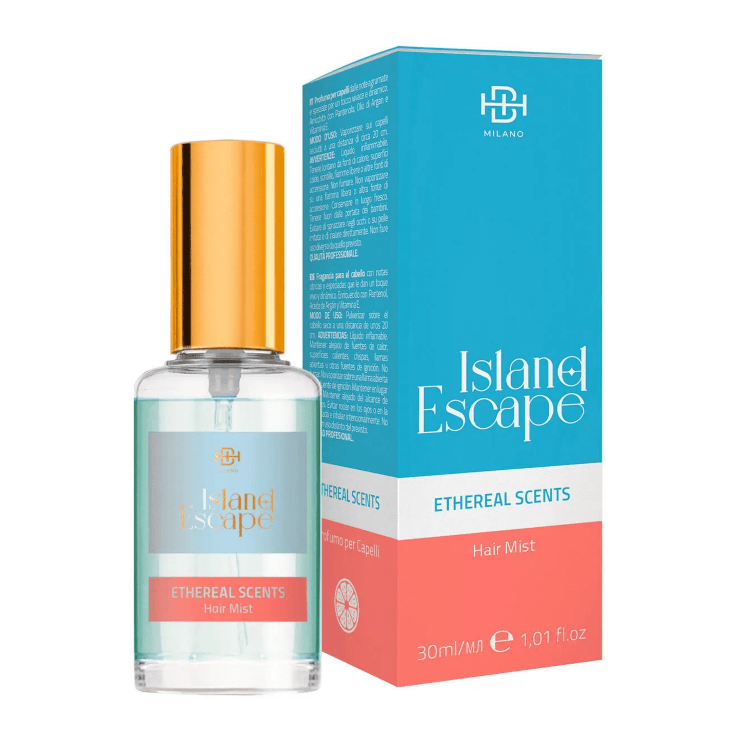 Parfum pentru păr, Island Escape, Lisap Milano, 30 ml