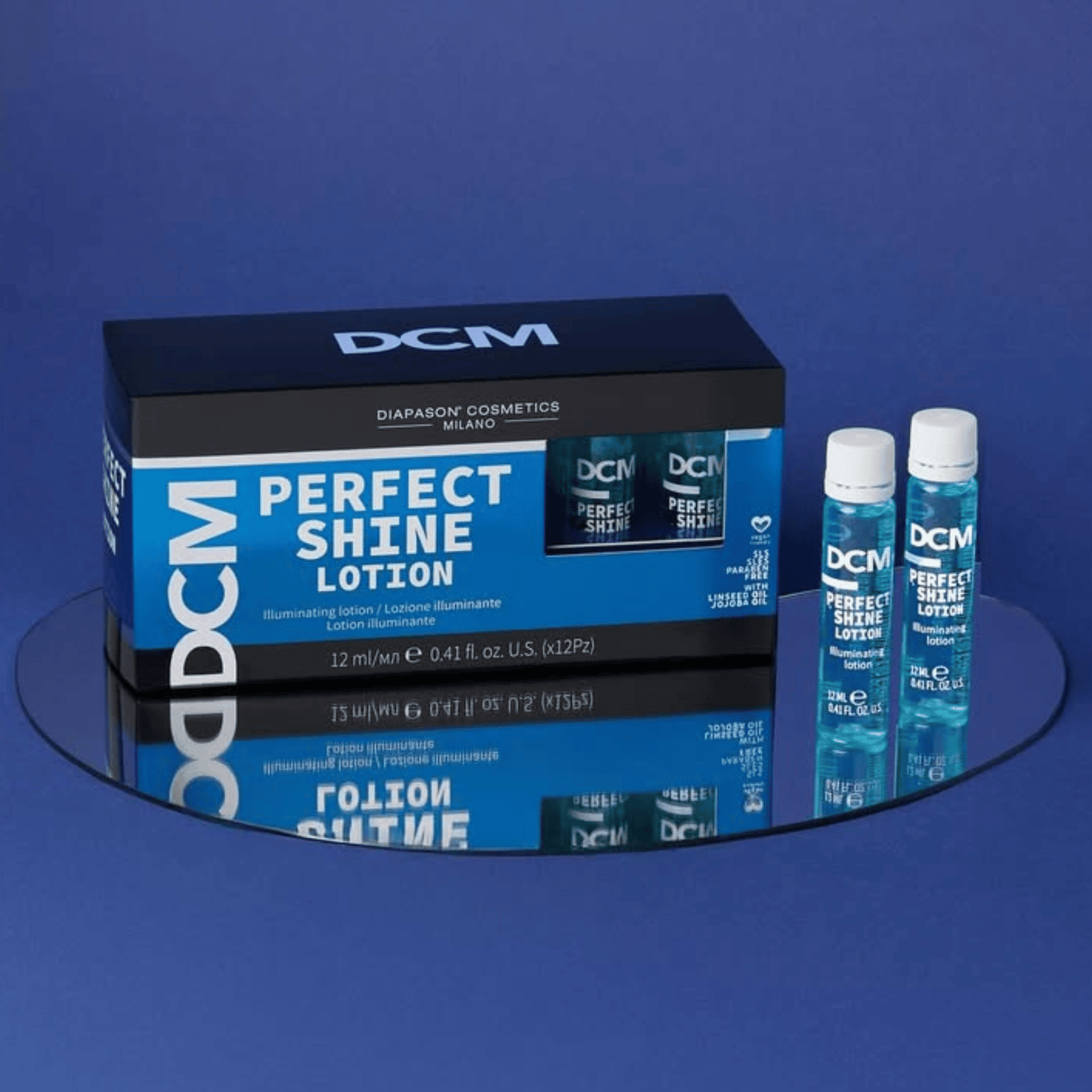 Fiole reparare pentru toate tipurile de păr, Perfect Shine Lotion, Diapason Milano, 12×12 ml