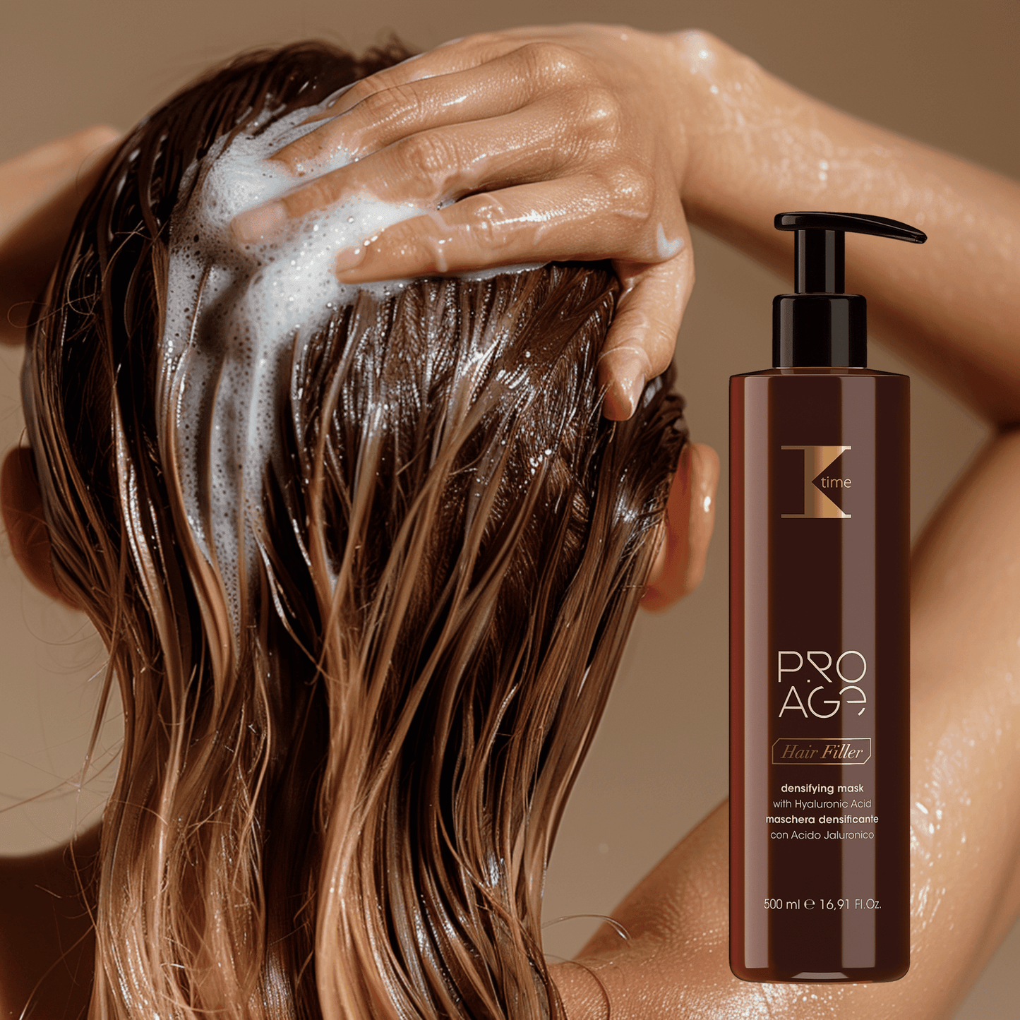 Mască tratament cu efect botox, Pro Age Mask, K-Time, 500 ml