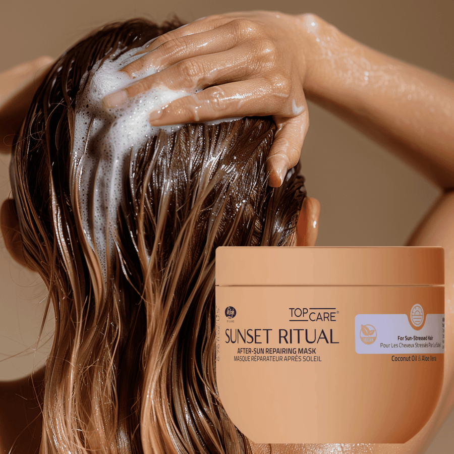 Mască hidratare pentru păr expus la soare, Sunset Ritual, Lisap Milano, 200 ml