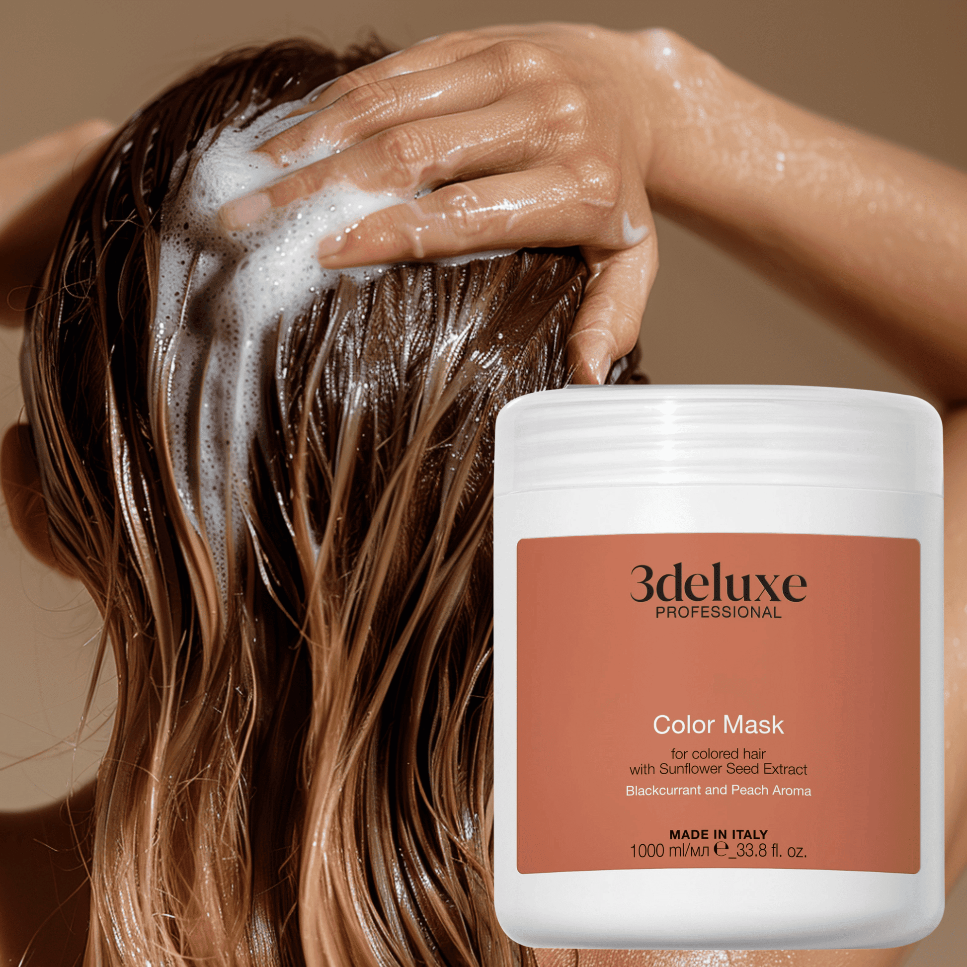 Mască culoare, Color Mask, 3Deluxe, 1000 ml