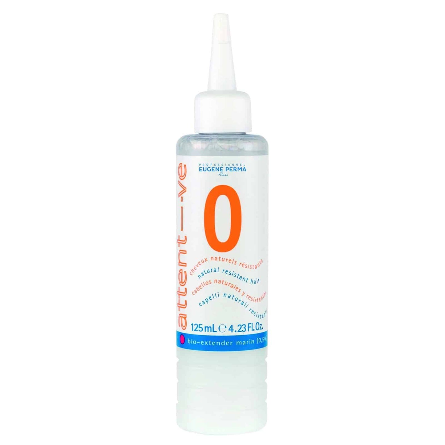 Solutie permanent imbogatita cu alge rosii, Attentive, Eugene Perma, Fir natural rezistent N0, 125ml
