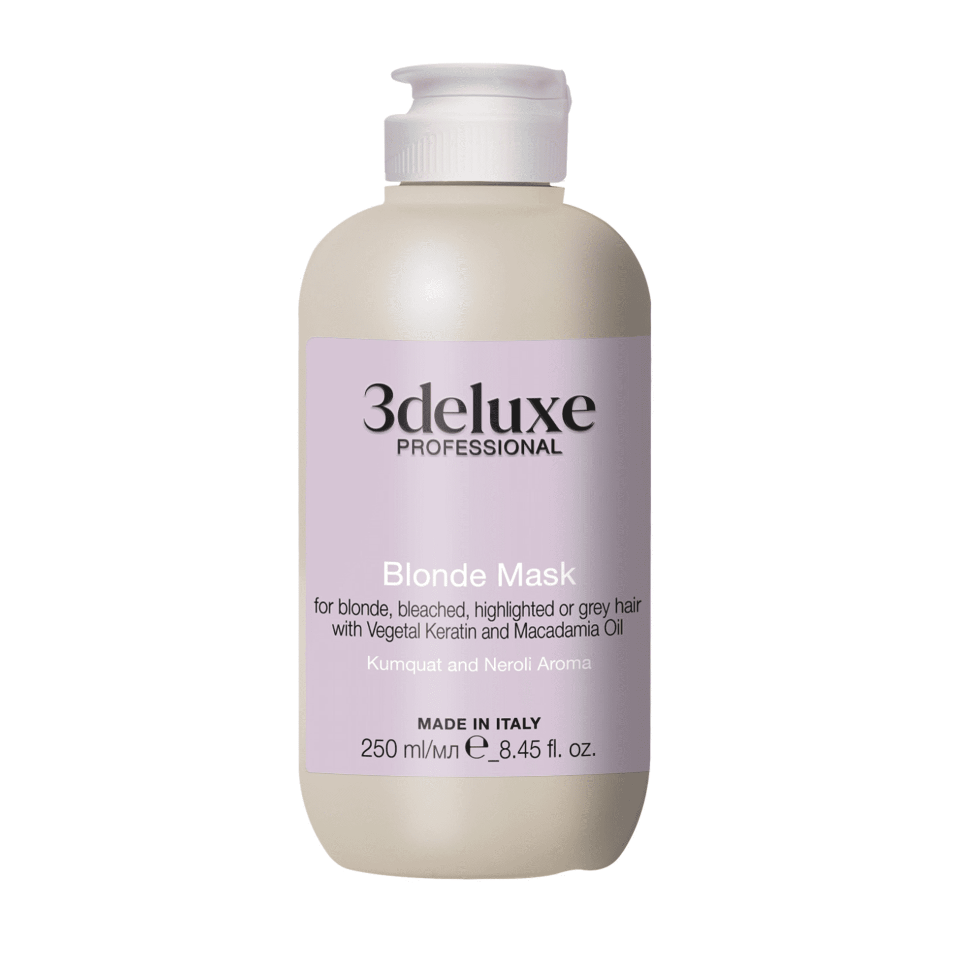 Mască efect argintiu, Blonde Mask, 3Deluxe, 250 ml