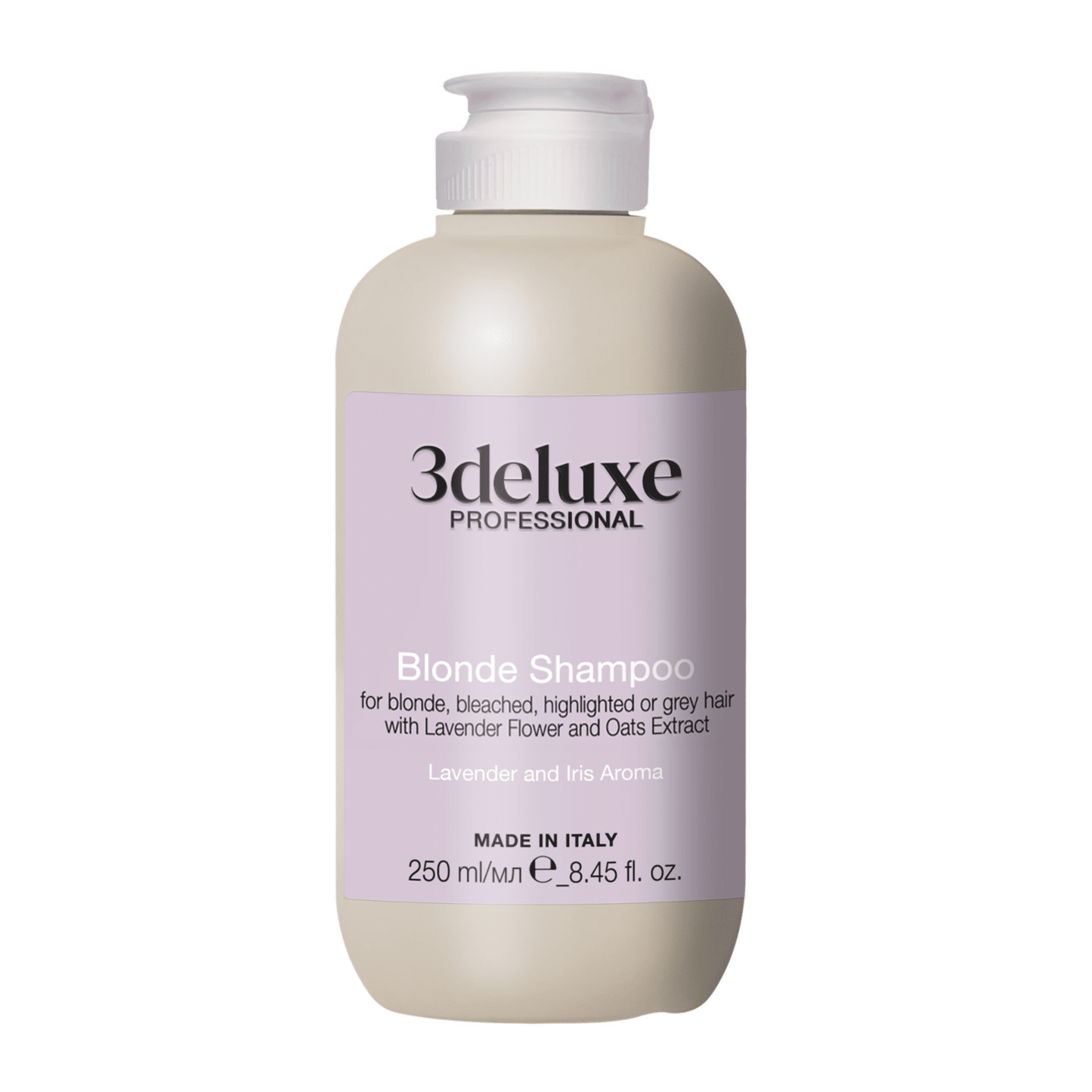 Șampon efect argintiu, Blonde Shampoo, 3Deluxe, 250 ml