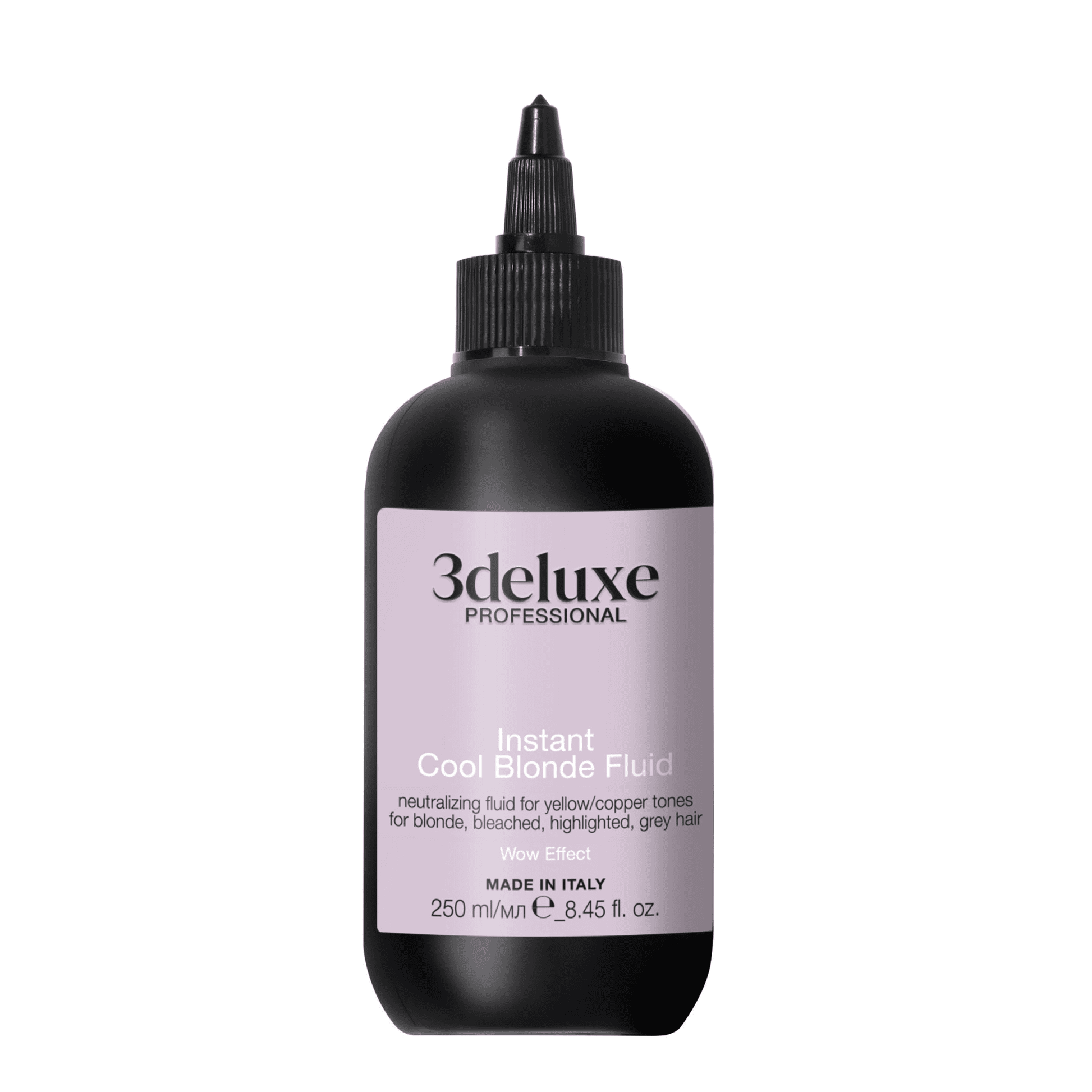 Neutralizator efect argintiu, Cool Blonde Fluid, 3Deluxe, 250 ml