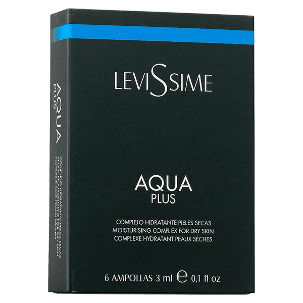 Fiole regenerare profunda pentru ten uscat, Aqua Plus, Levissime, 6x3ml