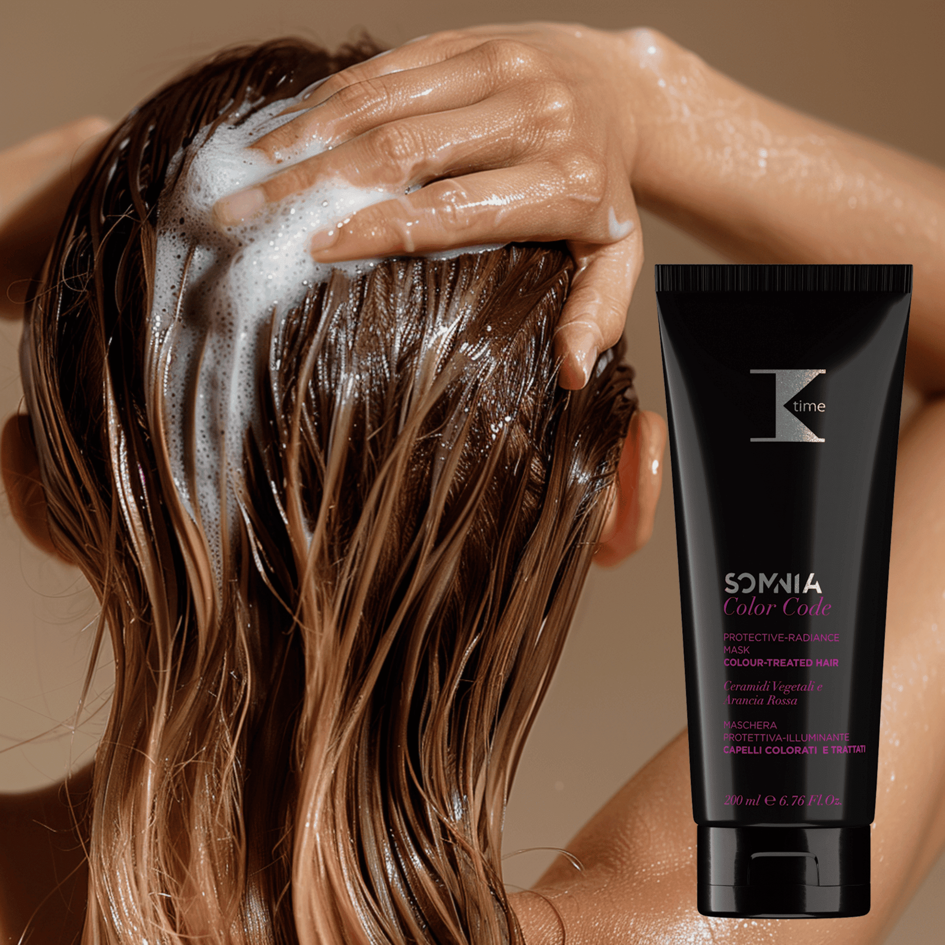 Mască protecție culoare, Color Code Mask, K-Time, 200 ml