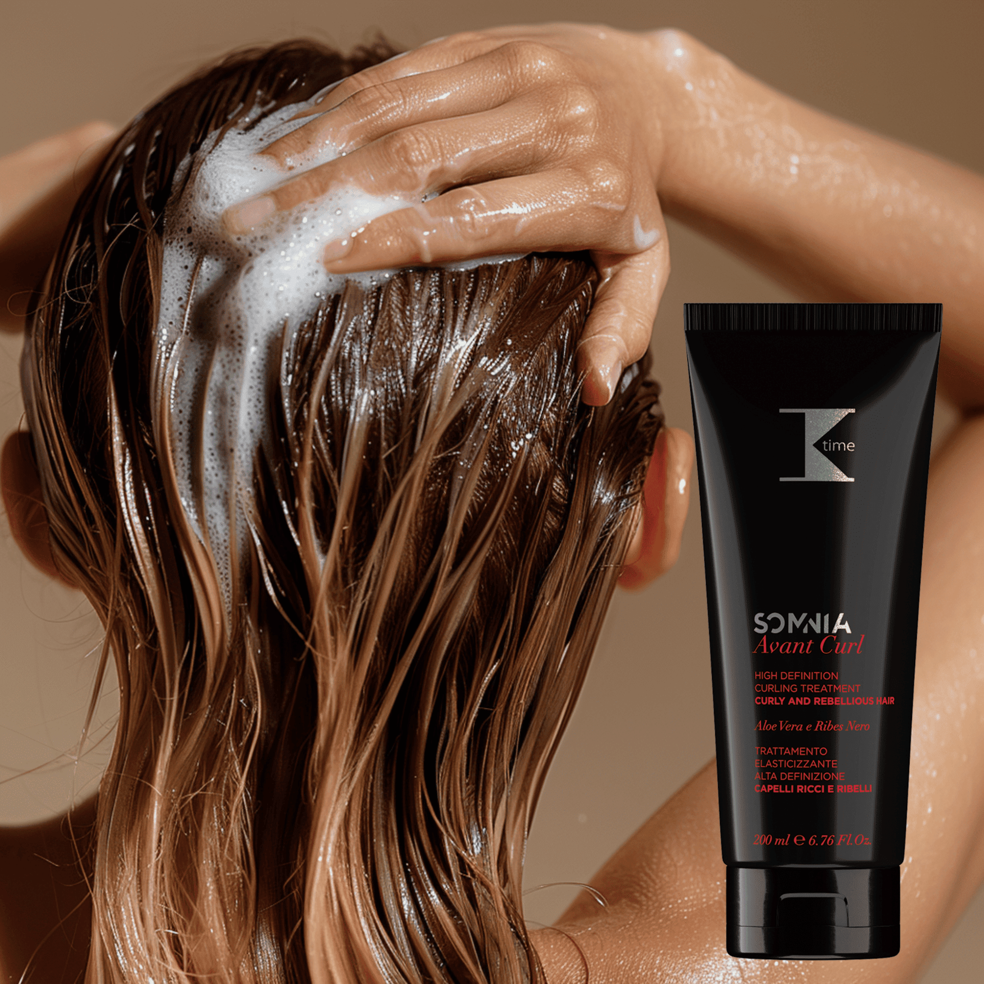 Tratament păr ondulat, Avant Curl Treatment, K-Time, 200 ml