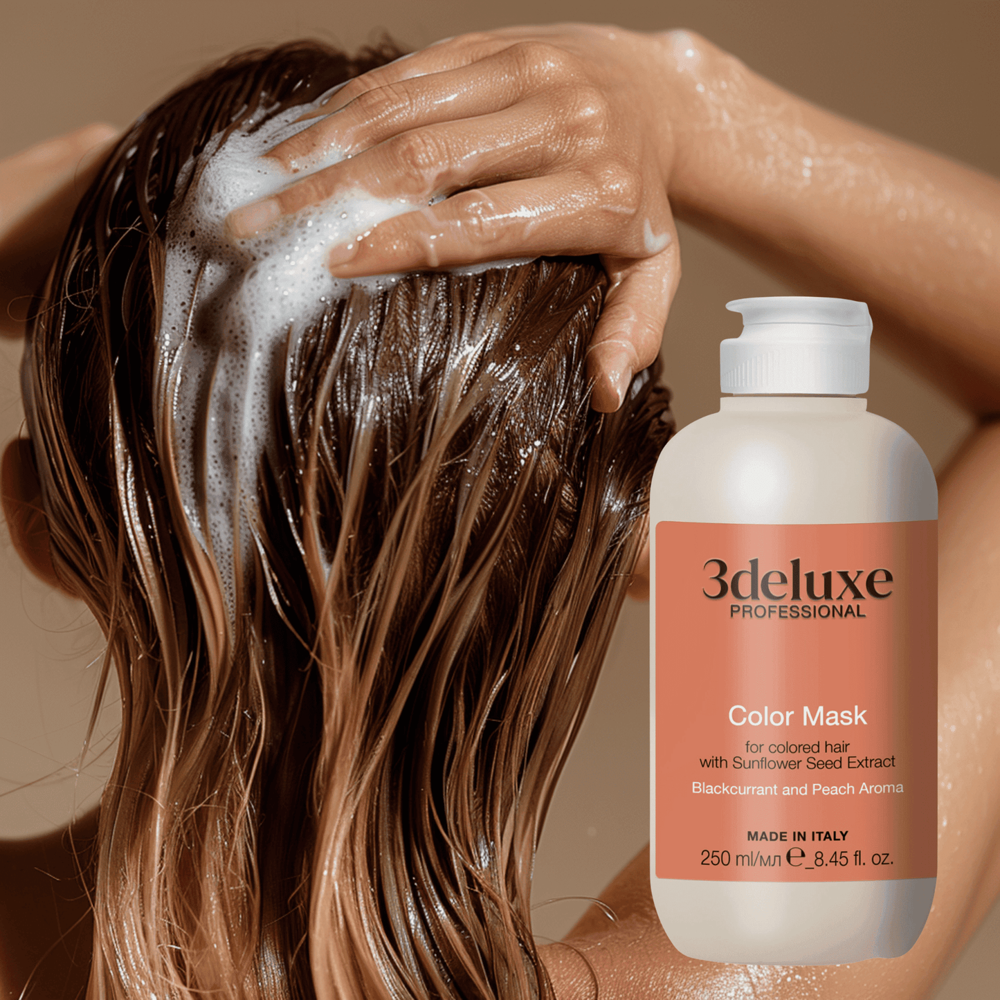 Mască culoare, Color Mask, 3Deluxe, 250 ml