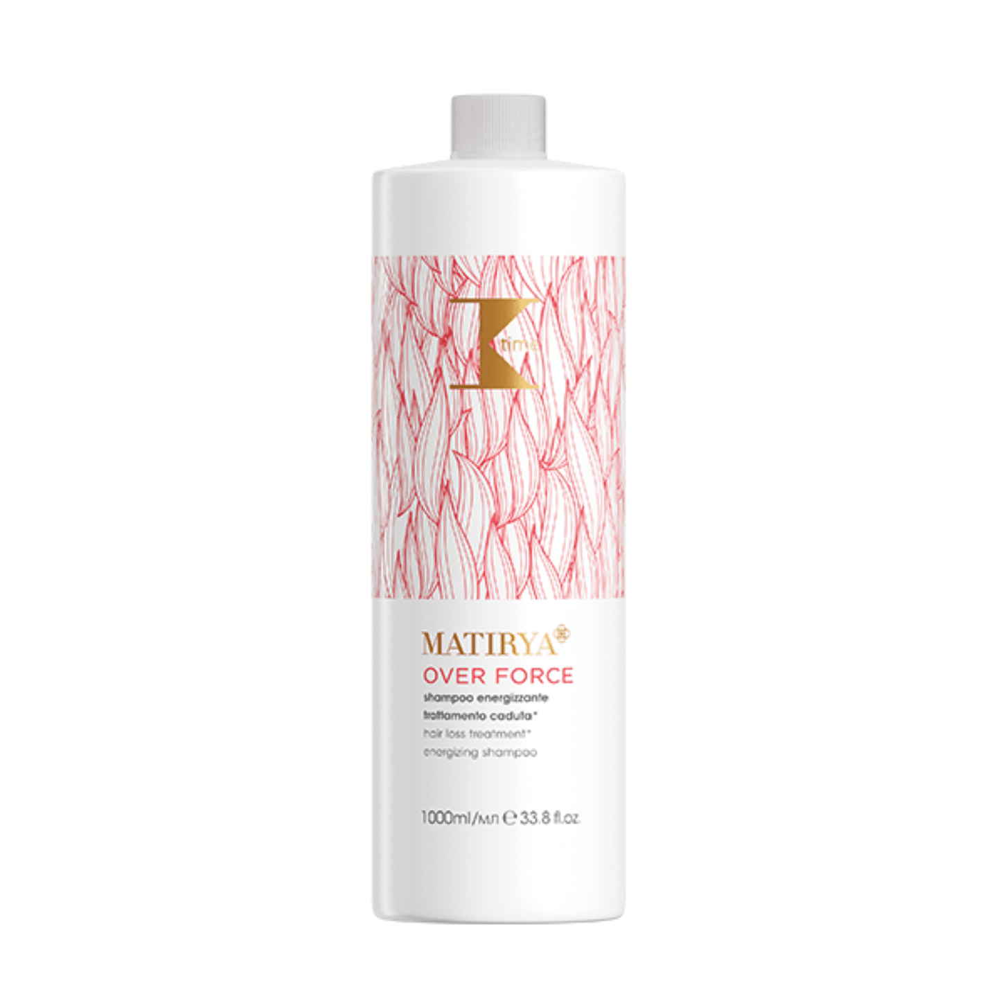 Şampon energizant anti-cădere, Over Force, K-Time, 1000 ml