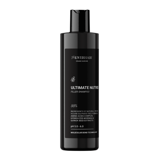 Șampon reconstrucție moleculară pentru păr deteriorat, Ultimate Nutris, Roverhair, 250 ml