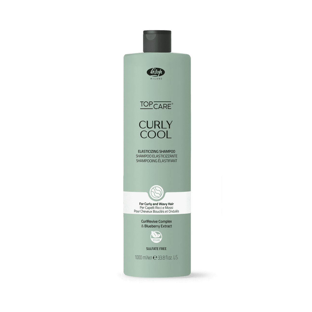 Șampon profesional păr ondulat, Curly Care, Lisap Milano, 1000 ml