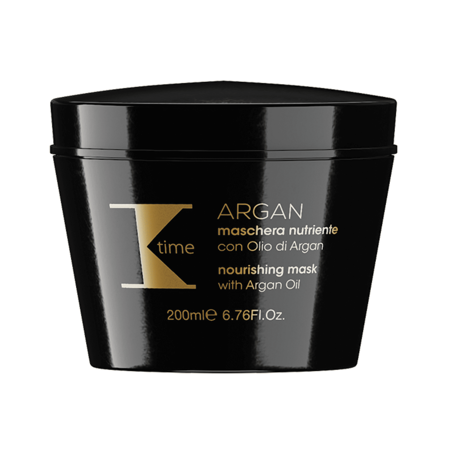Mască întreținere tratament strălucire cu ulei de argan, Argan Nourish Mask, K-Time, 200 ml