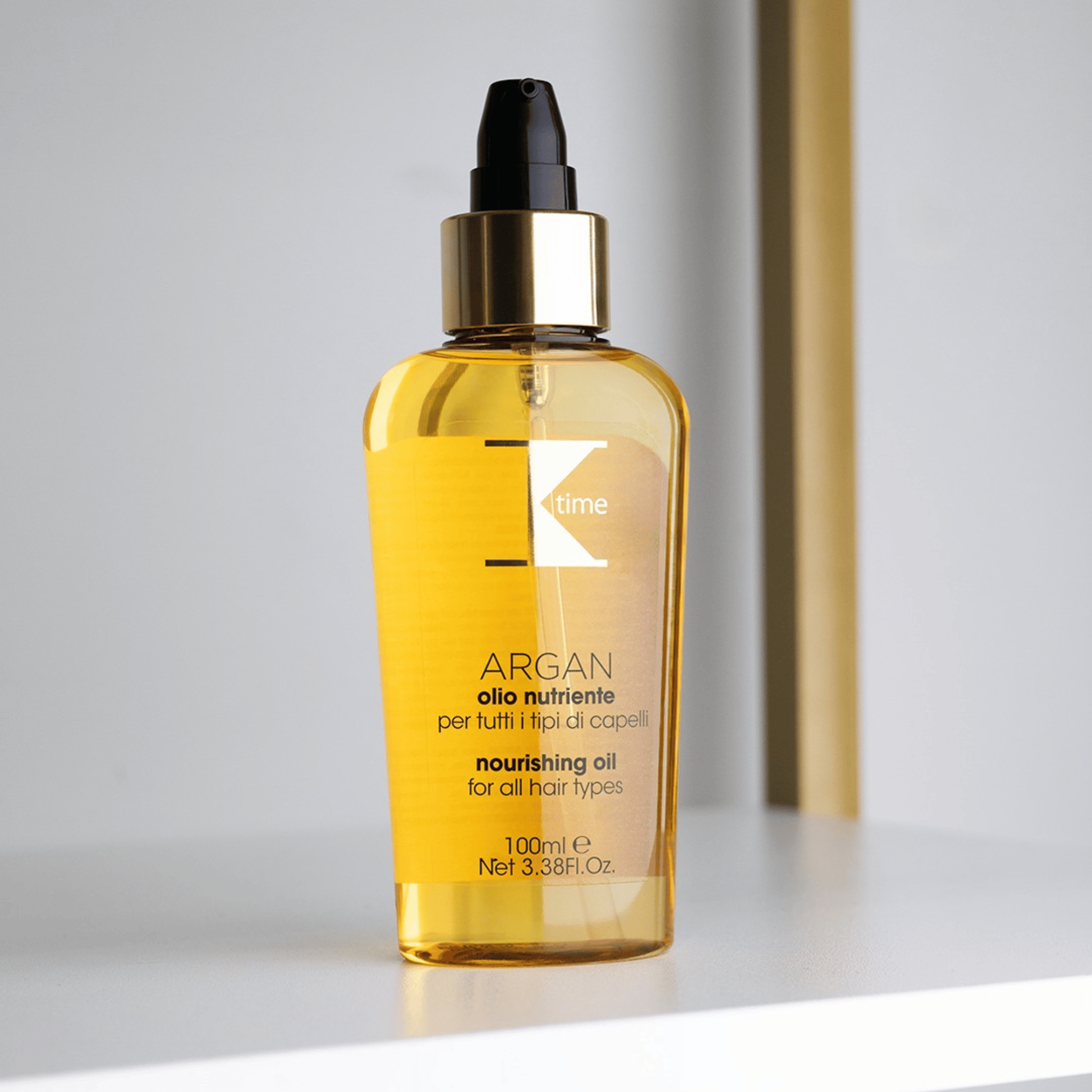 Ulei tratament strălucire, Argan Nourish Oil, K-Time, 100 ml