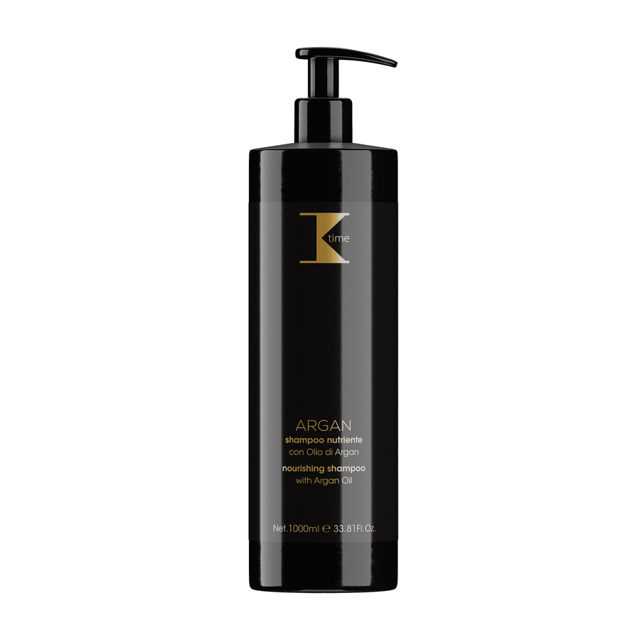 Șampon tratament stralucire cu ulei de argan, Argan Nourish Shampoo, K-Time, 1000 ml