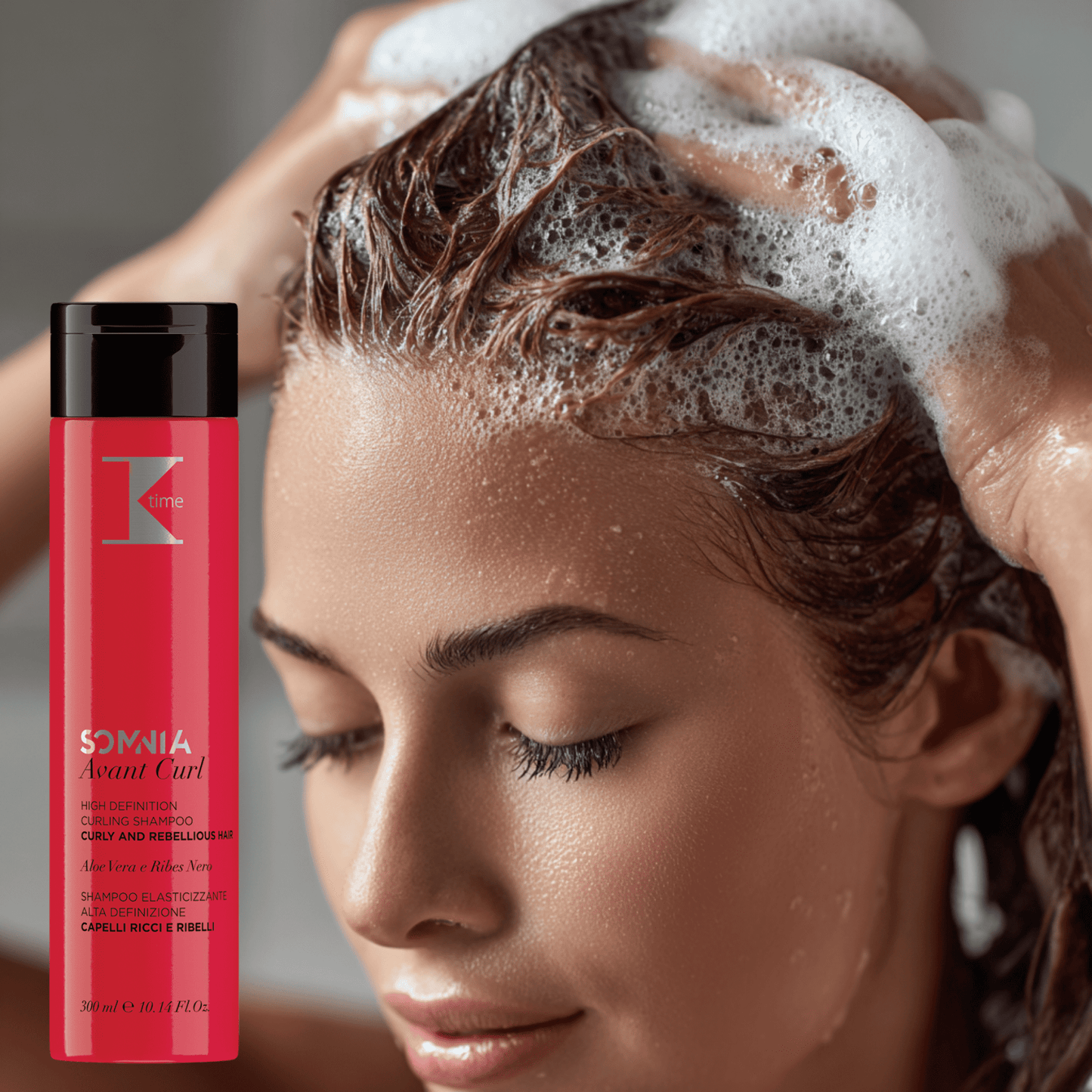 Șampon pentru păr ondulat, Avant Curl Shampoo, K-Time, 300 ml