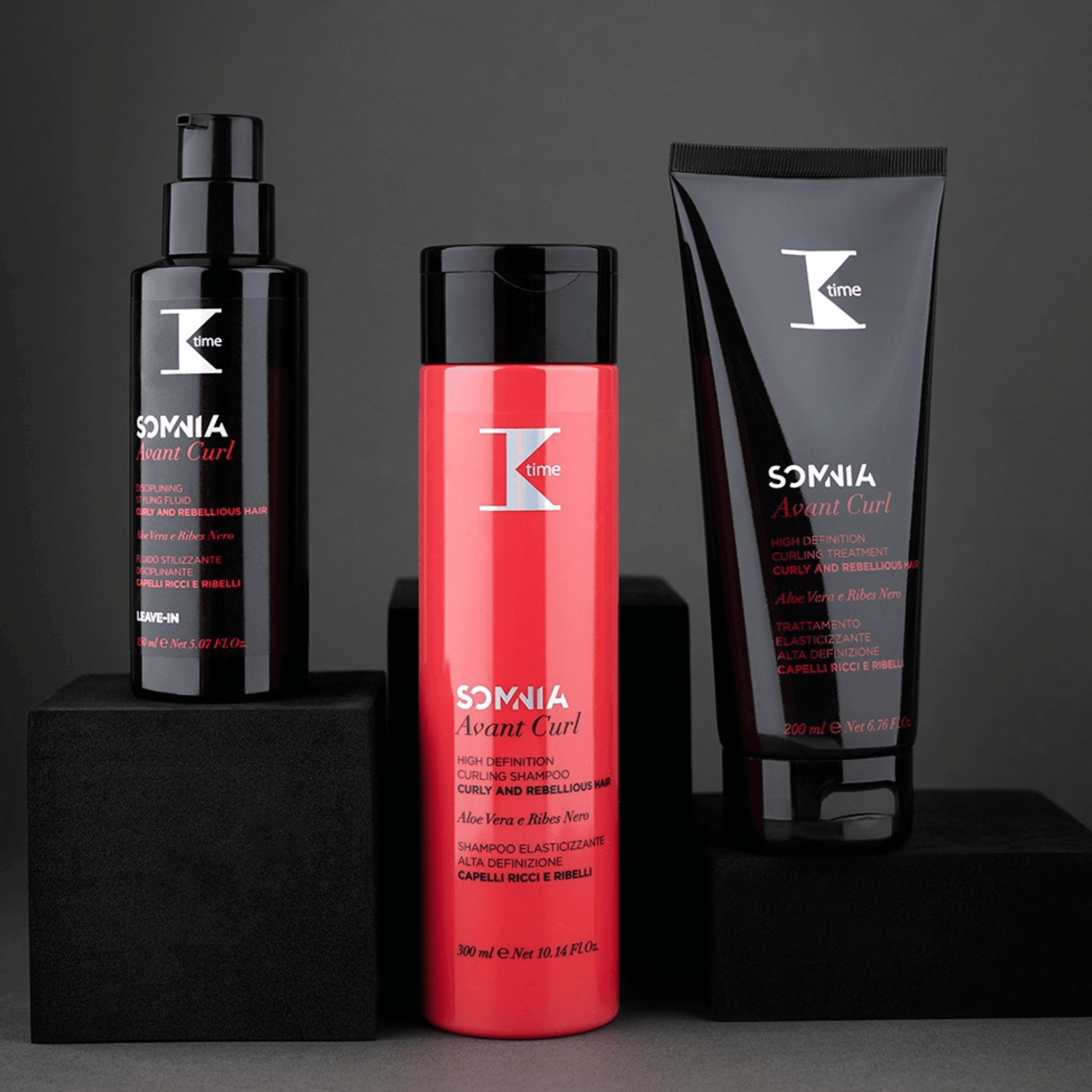 Fluid pentru păr ondulat, Avant Curl, K-Time, 150 ml