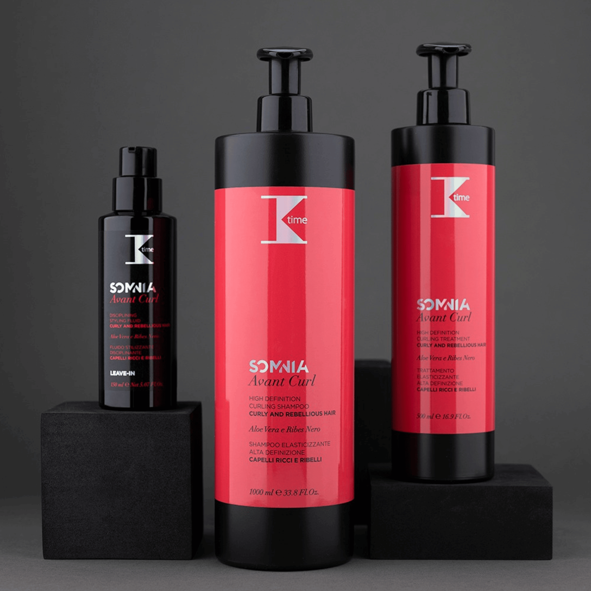 Tratament păr ondulat, Avant Curl Treatment, K-Time, 500 ml