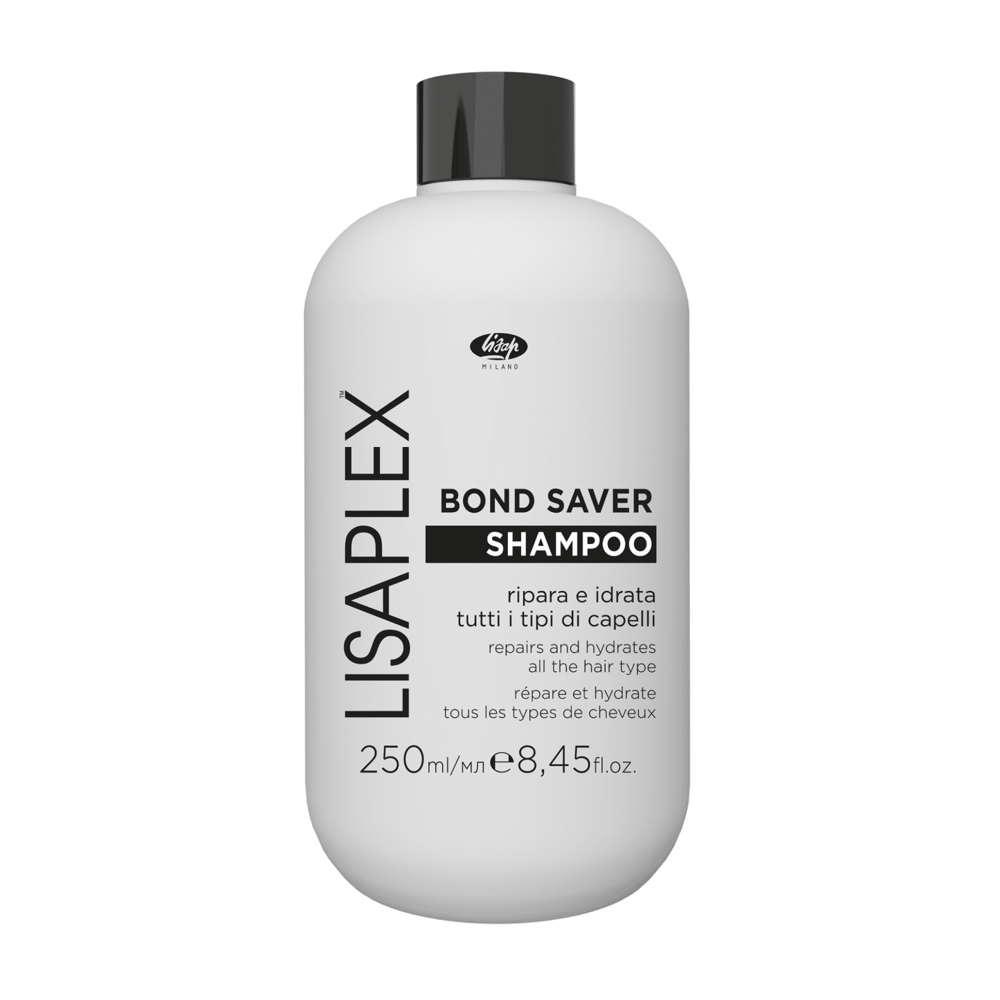 Șampon profesional Reparare și Hidratare, Bond Saver, Lisap Milano, 250 ml