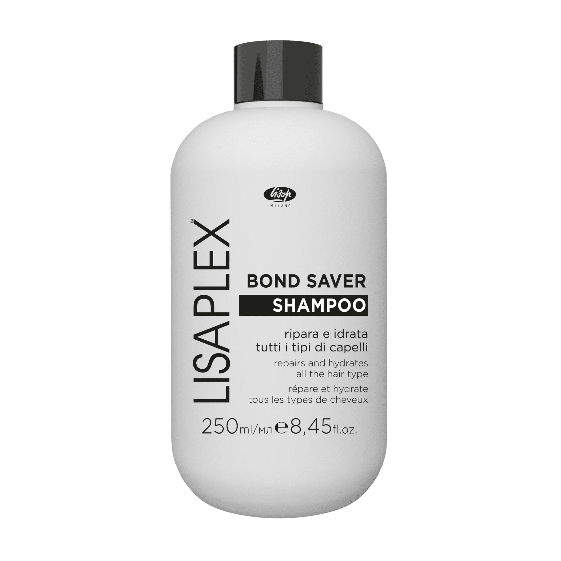Șampon profesional Reparare și Hidratare, Bond Saver, Lisap Milano, 250 ml