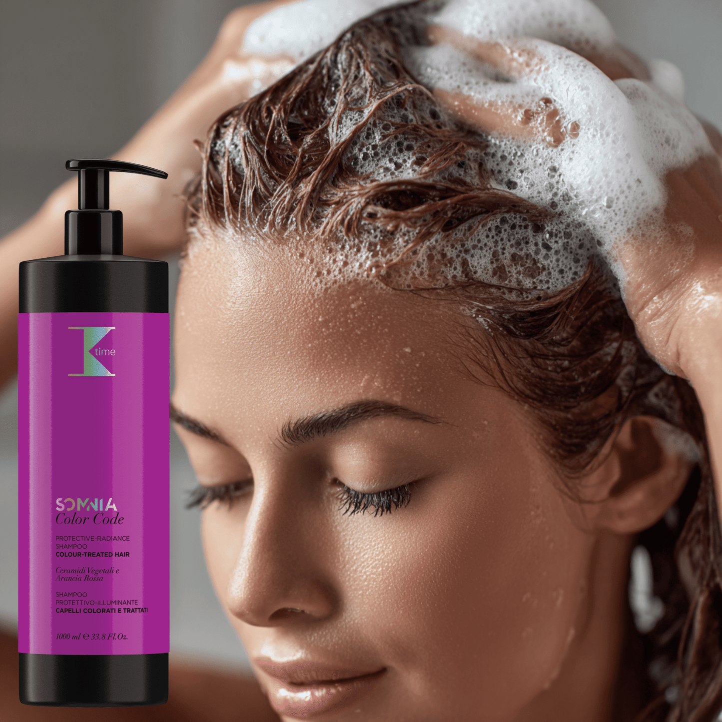 Șampon protecție culoare, Color Code Shampoo, K-Time, 1000 ml