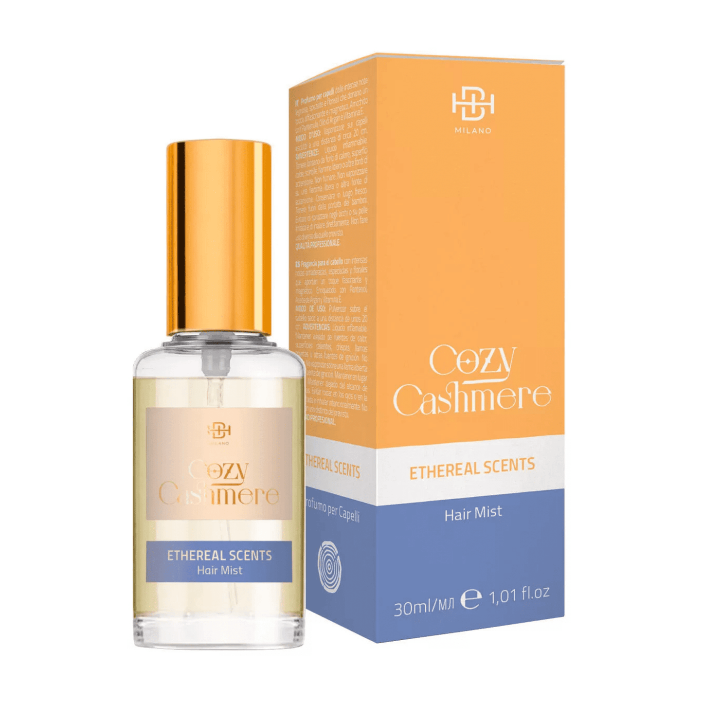 Parfum pentru păr, Cozy Cashmere, Lisap Milano, 30 ml