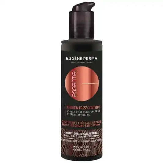 Ulei tratament par ondulat, Essentiel Keratin Drying Oil, Eugene Perma, 200 ml