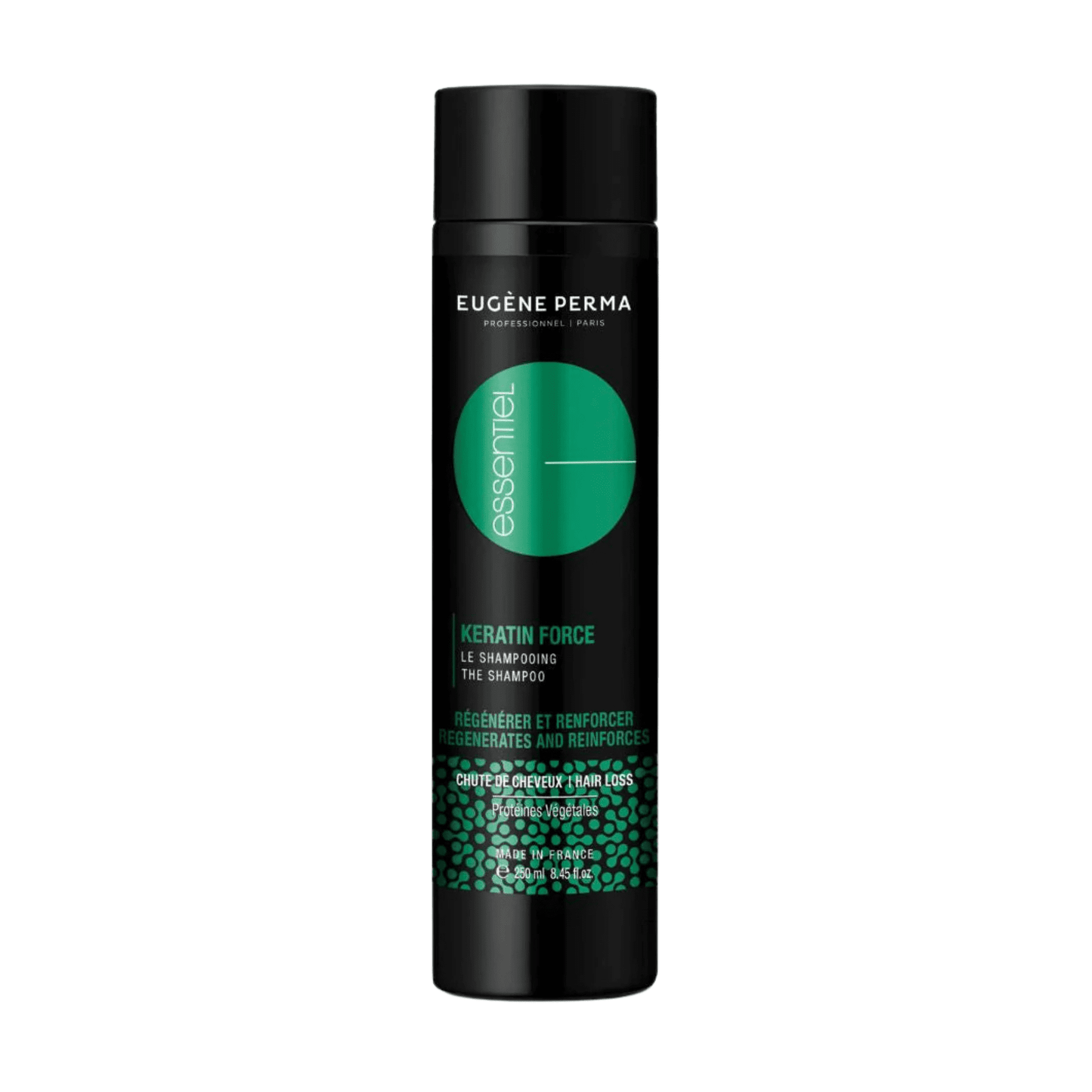 Șampon împotriva căderii părului, Essentiel Keratin Force, Eugene Perma, 250 ml