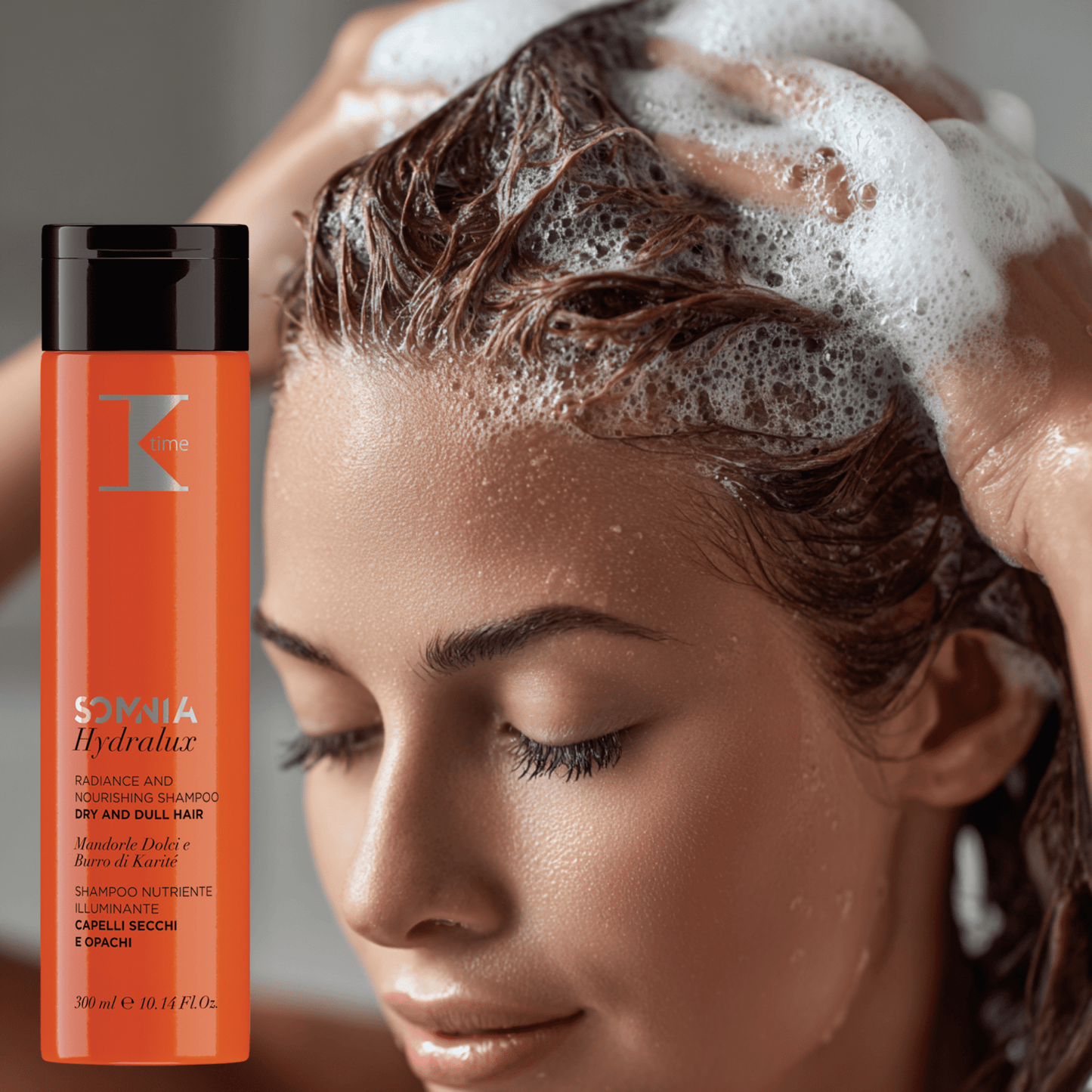 Șampon nutritiv pentru păr uscat, Hydralux Shampoo, K-Time, 300 ml