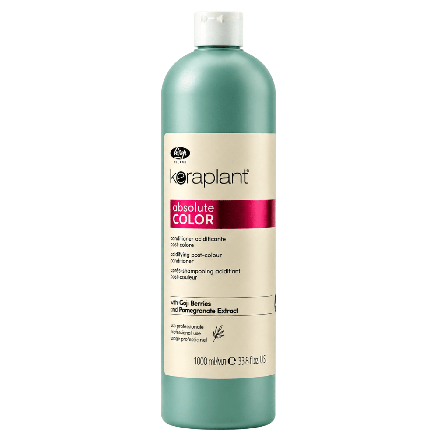 Balsam profesional pentru părul vopsit Keraplant Color Lisap Milano 1000 ml