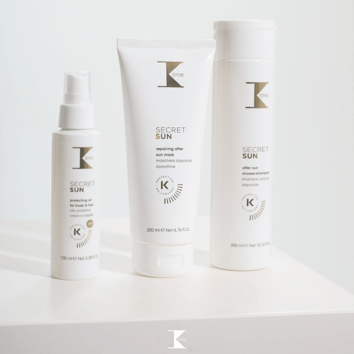 Șampon păr expus la soare, After Sun, K-Time, 300 ml