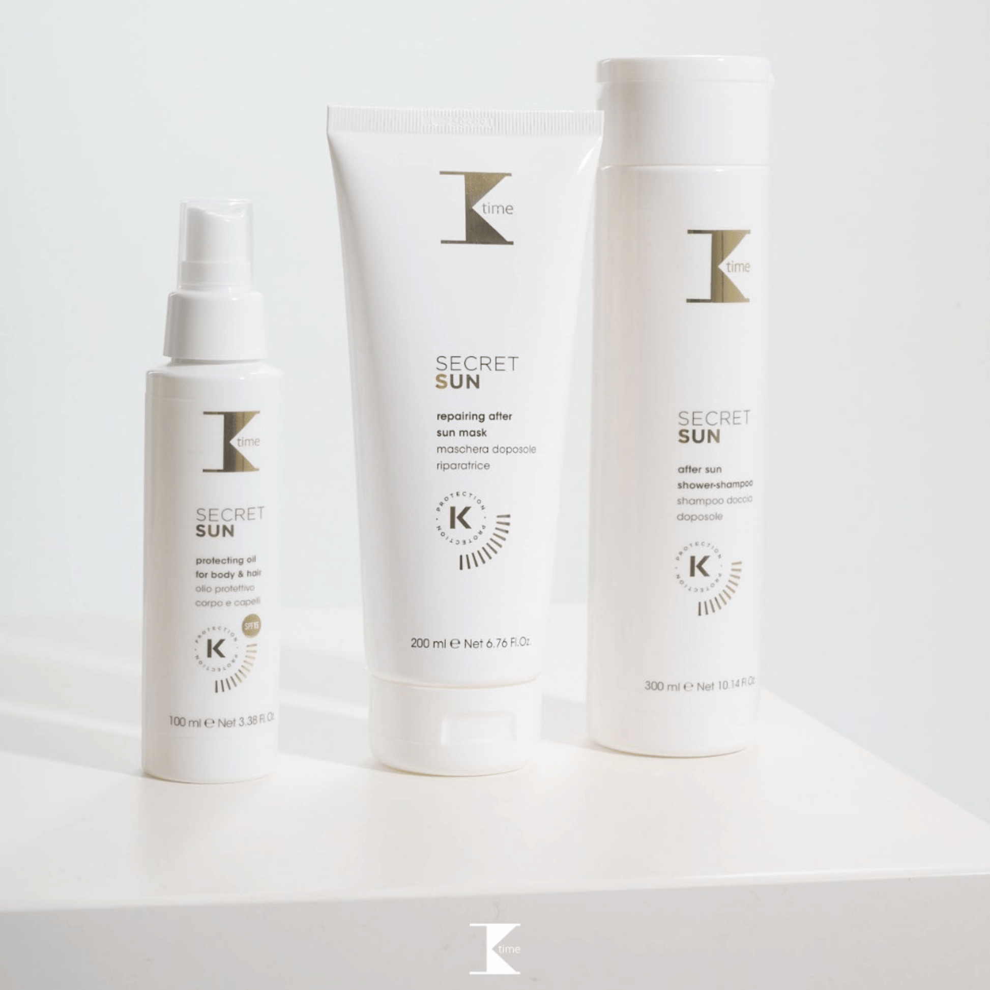 Șampon păr expus la soare, After Sun, K-Time, 300 ml