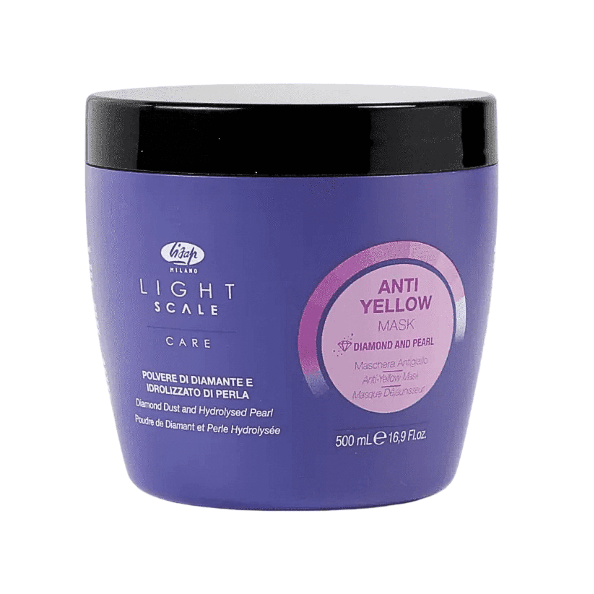 Mască efect argintiu, Light Scale, Lisap Milano, 500 ml