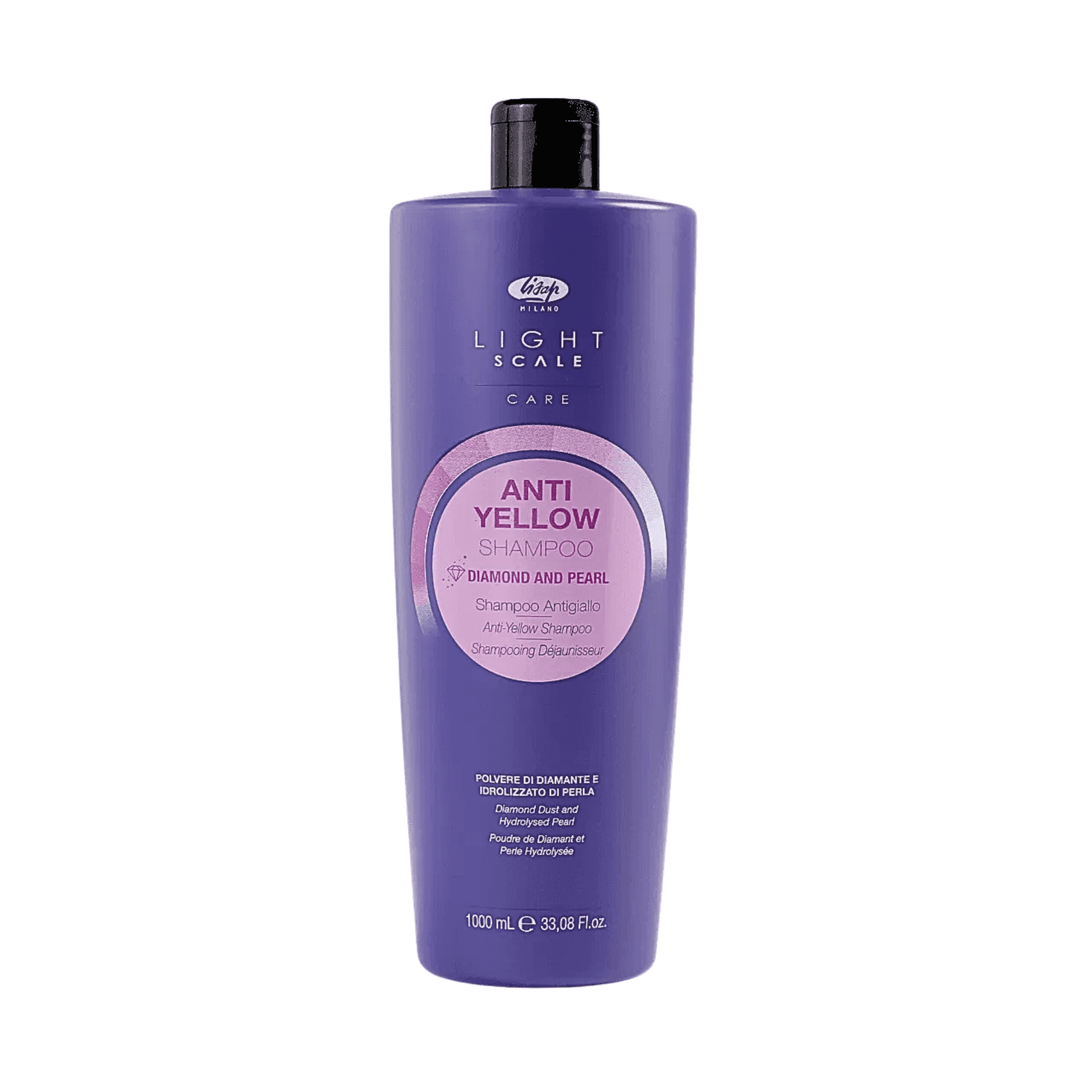 Șampon efect argintiu, Light Scale, Lisap Milano, 1000 ml