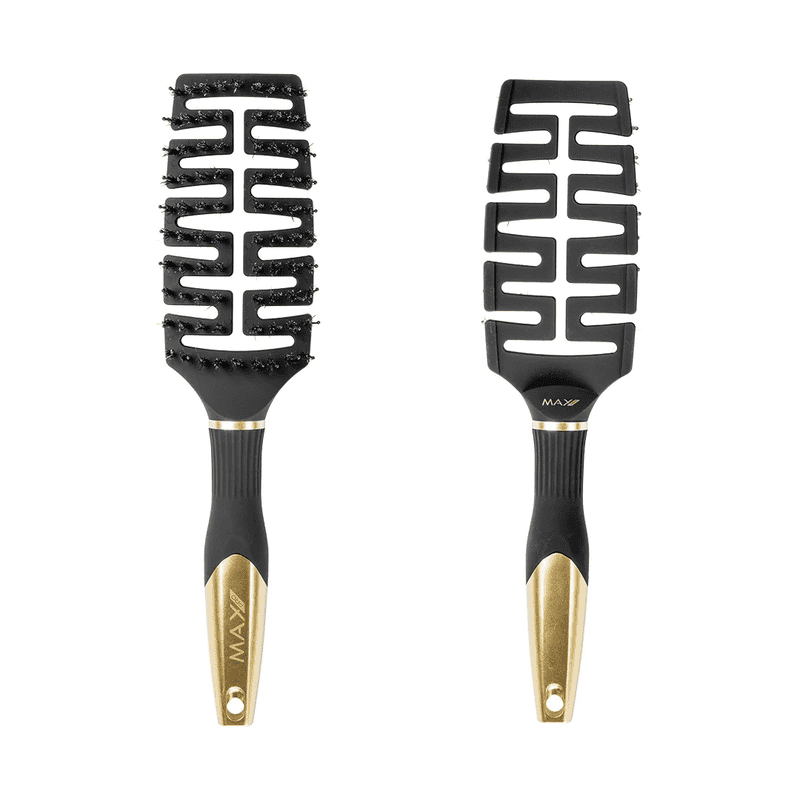 PERIE PENTRU DESCURCAREA PARULUI, fINGER BRUSH GOLD, MAXPRO