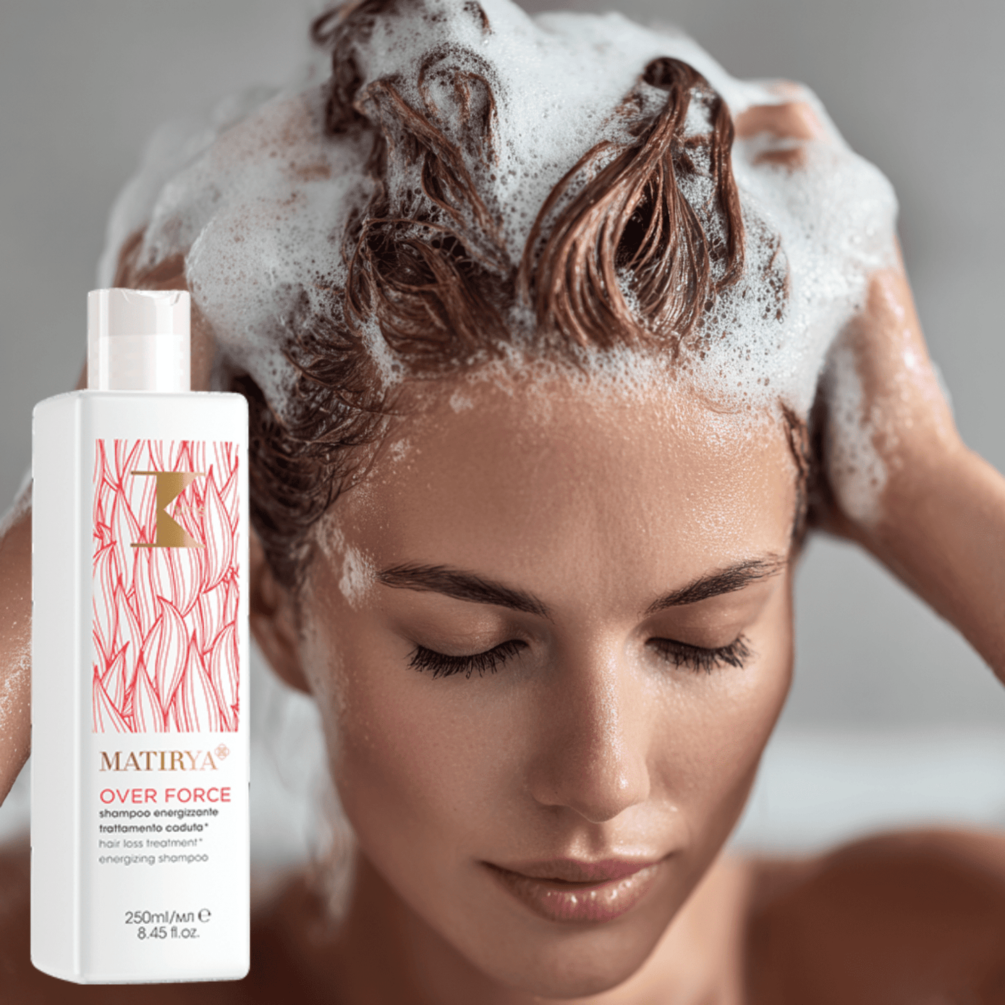 Şampon energizant anti-cădere, Over Force, K-Time, 250 ml