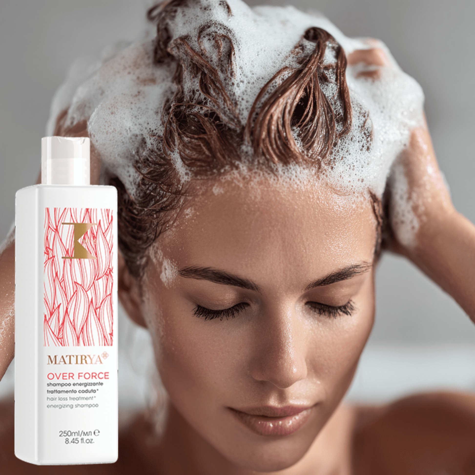 Şampon energizant anti-cădere, Over Force, K-Time, 250 ml