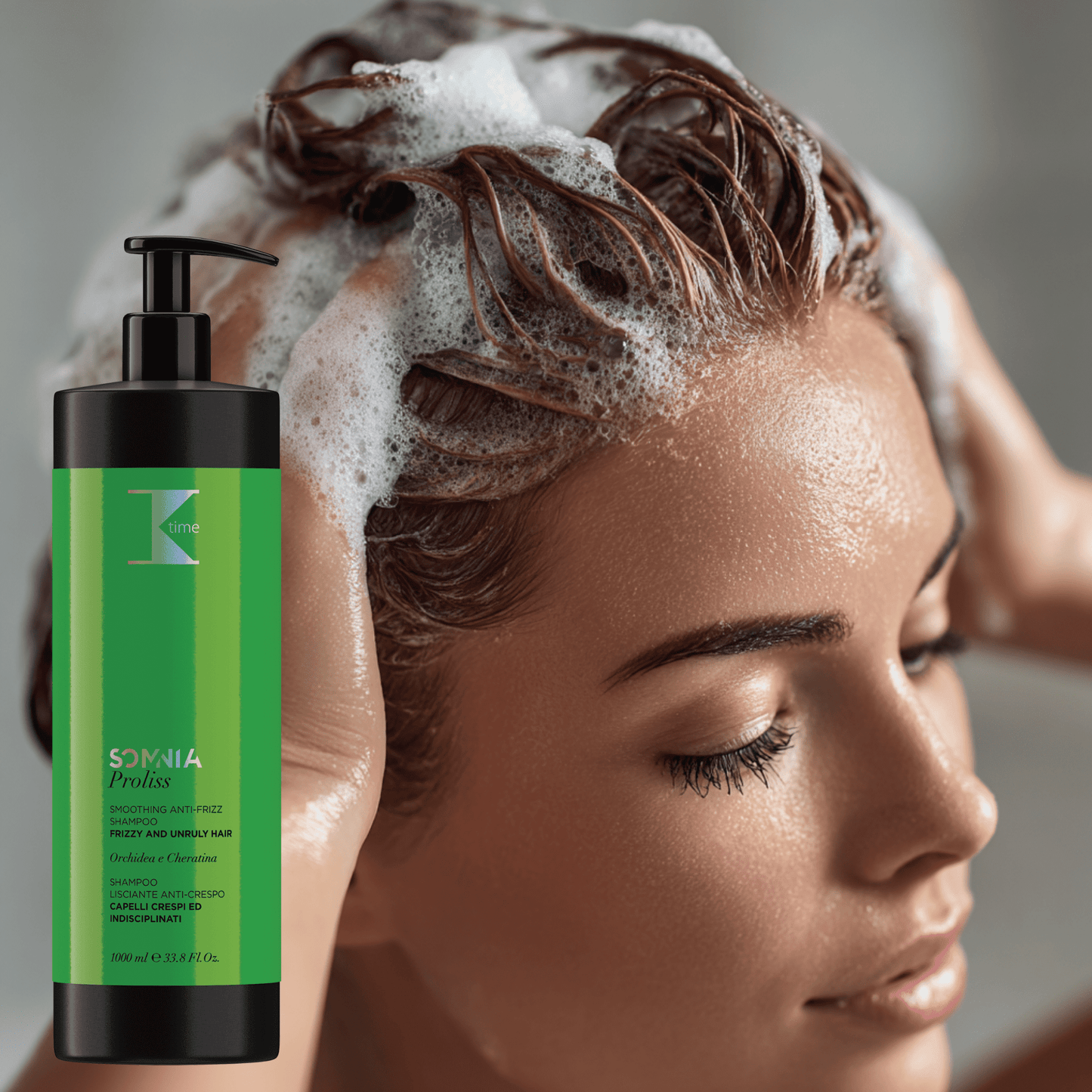 Șampon netezire, Proliss Shampoo, K-Time, 1000 ml