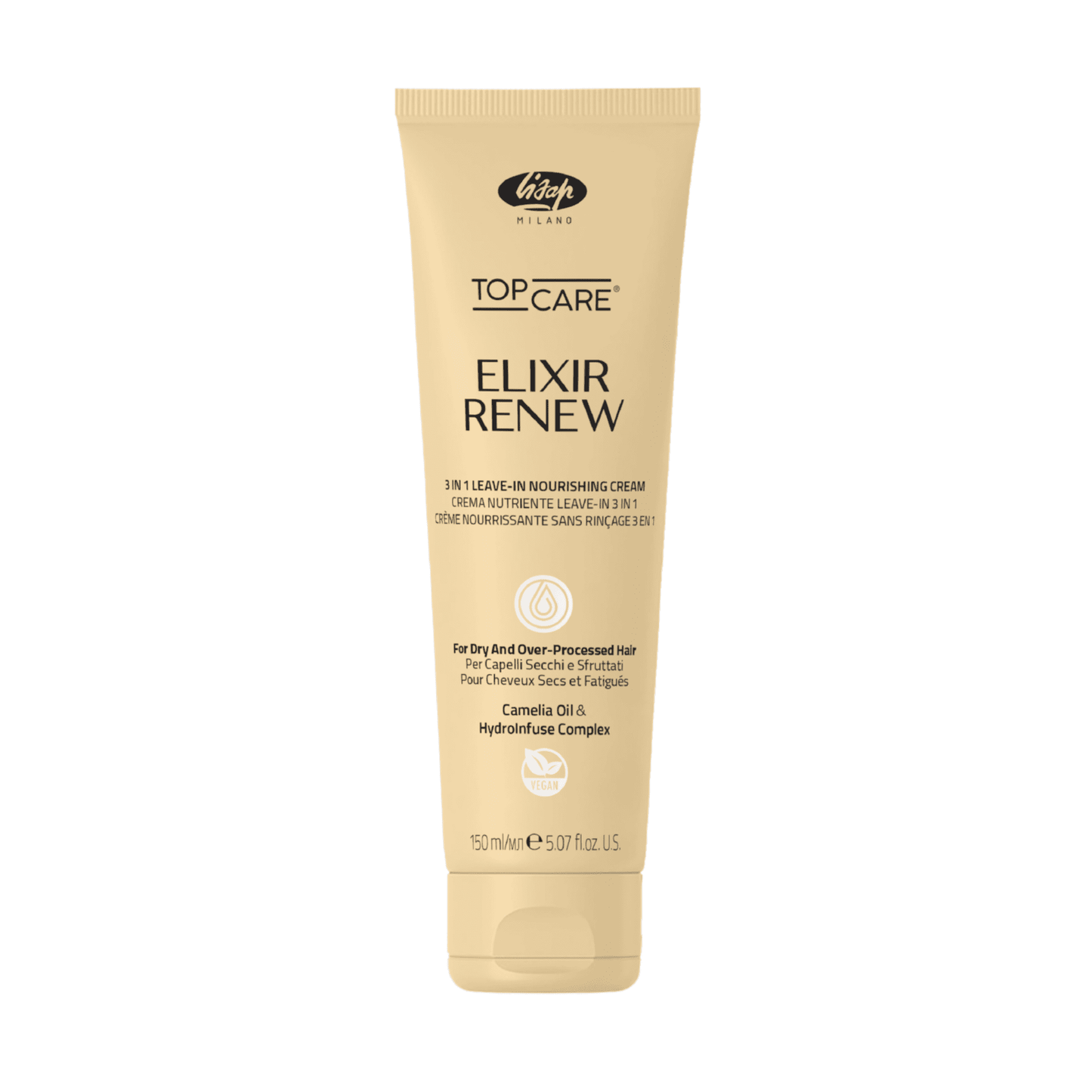 Cremă nutritivă leave-in, Elixir Renew, Lisap Milano, 150 ml