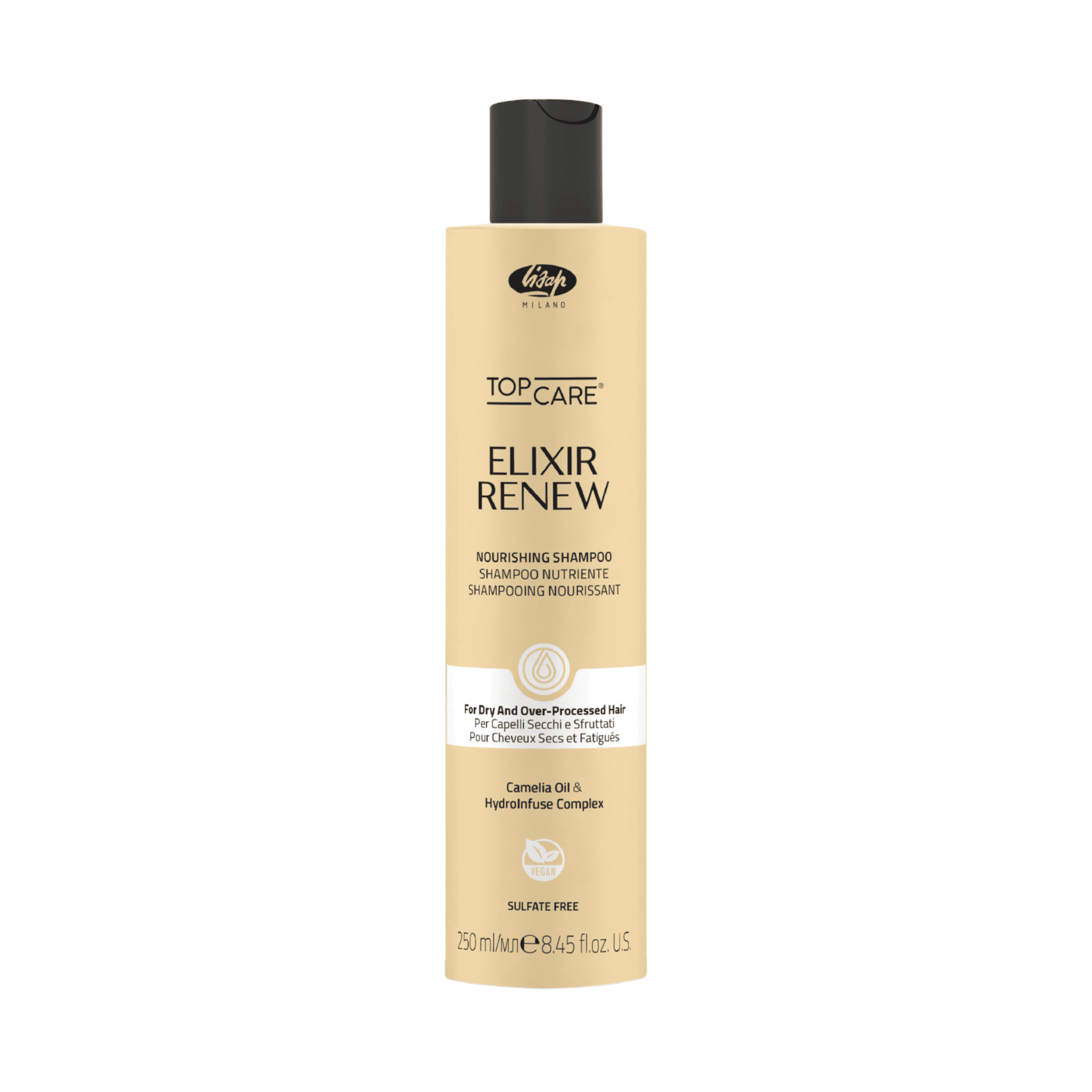 Șampon hidratare și reparare, Elixir Renew, Lisap Milano, 250 ml
