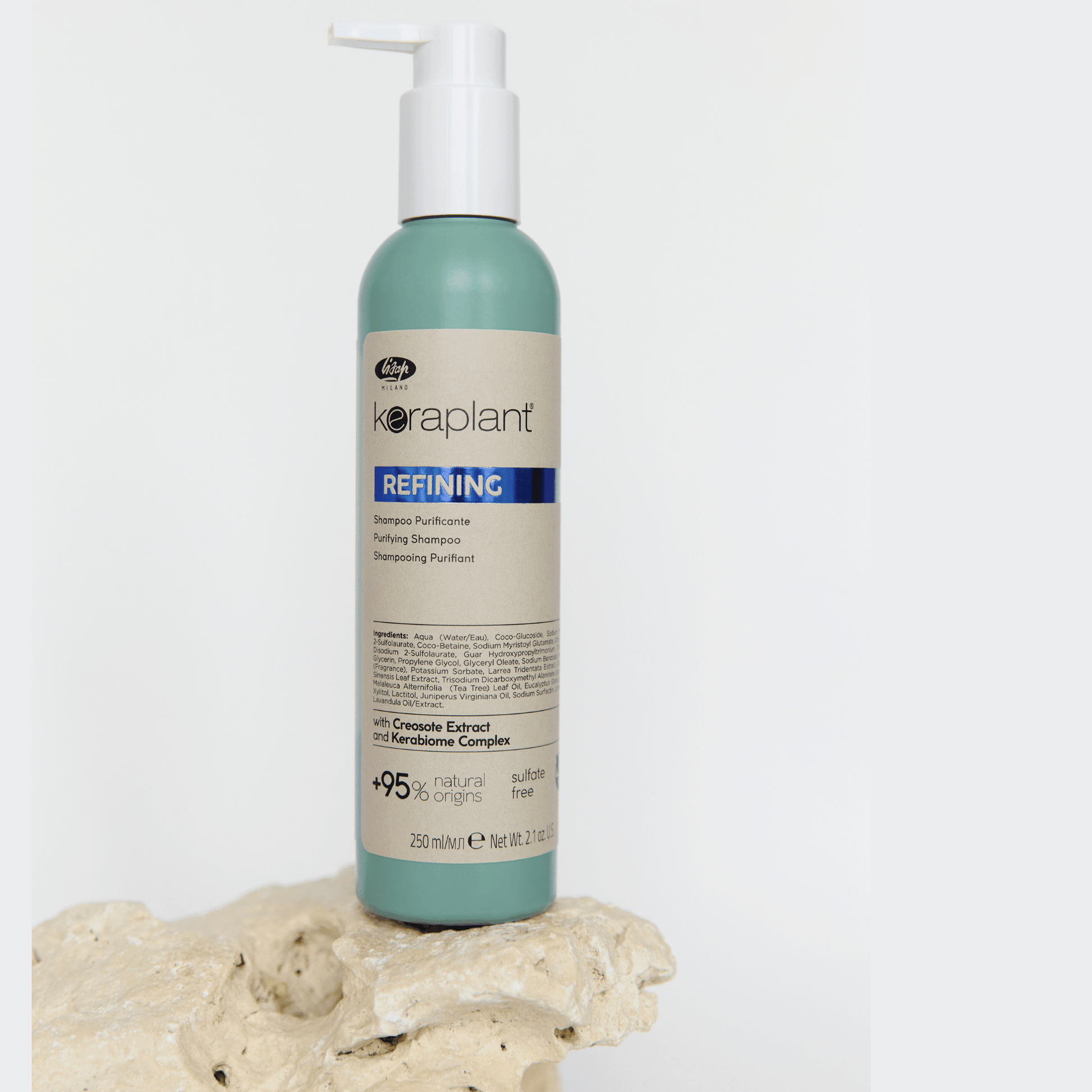 Șampon profesional împotriva mătreții, Keraplant, Lisap Milano, 1000 ml