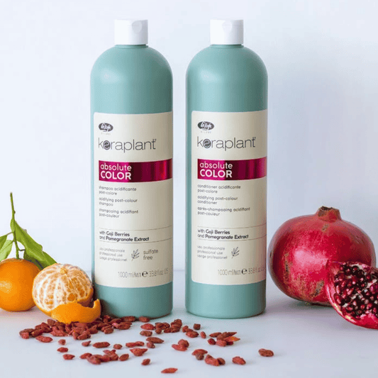 Balsam profesional pentru părul vopsit, Keraplant Color, Lisap Milano, 1000 ml
