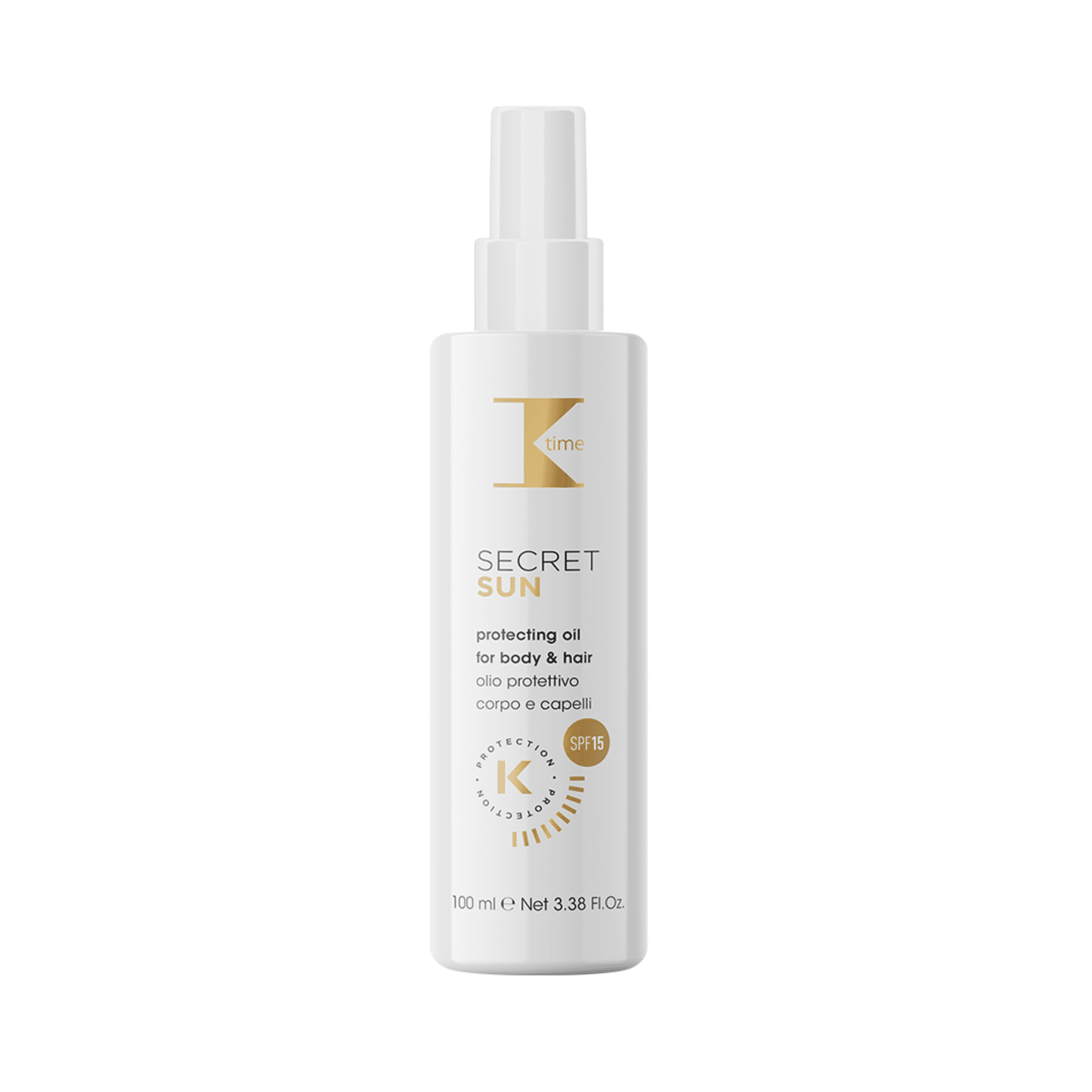 Ulei corp și păr ars, After Sun Oil, K-Time,100 ml